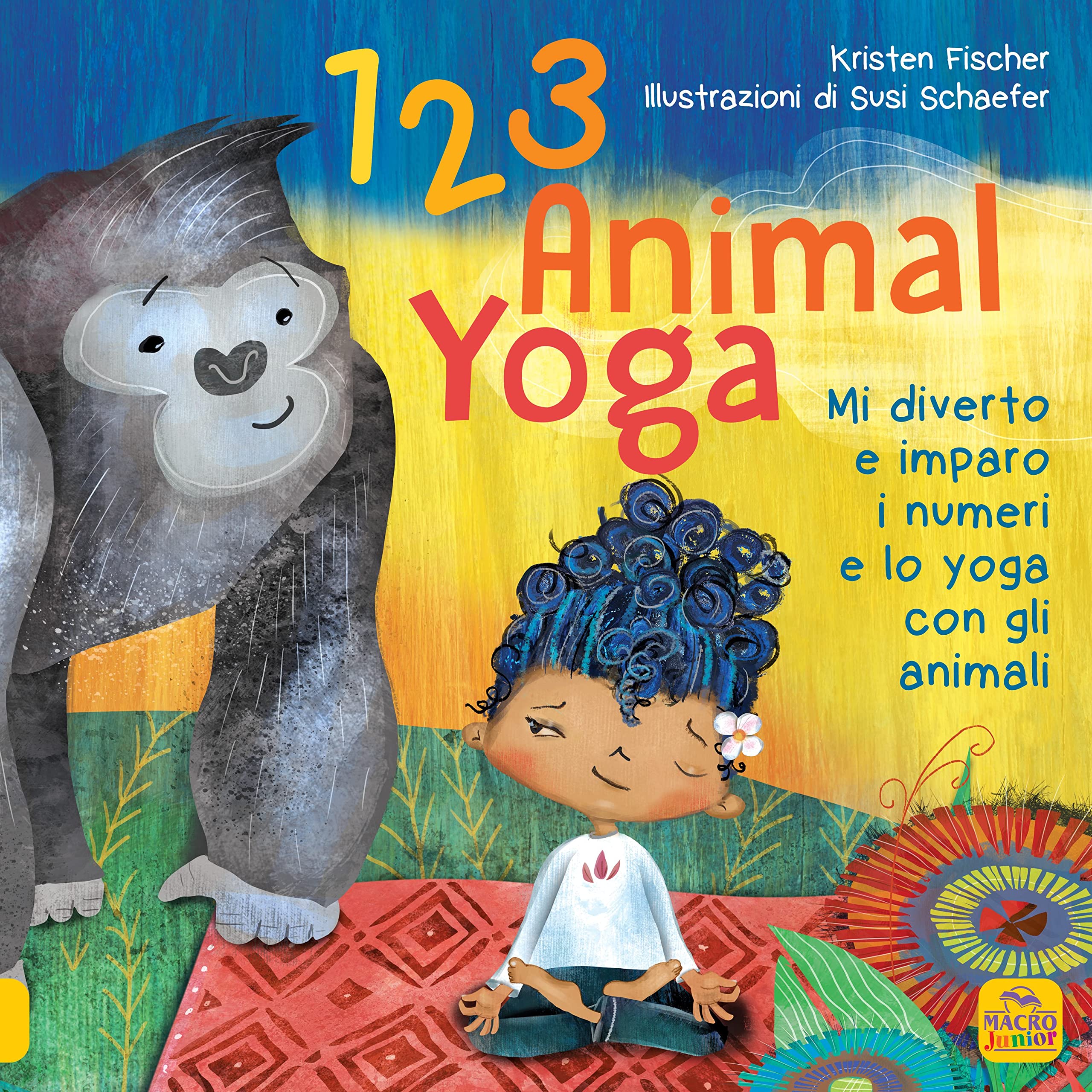 123 Animal Yoga. Mi Diverto E Imparo I Numeri E Lo Yoga Con Gli Animali - 4