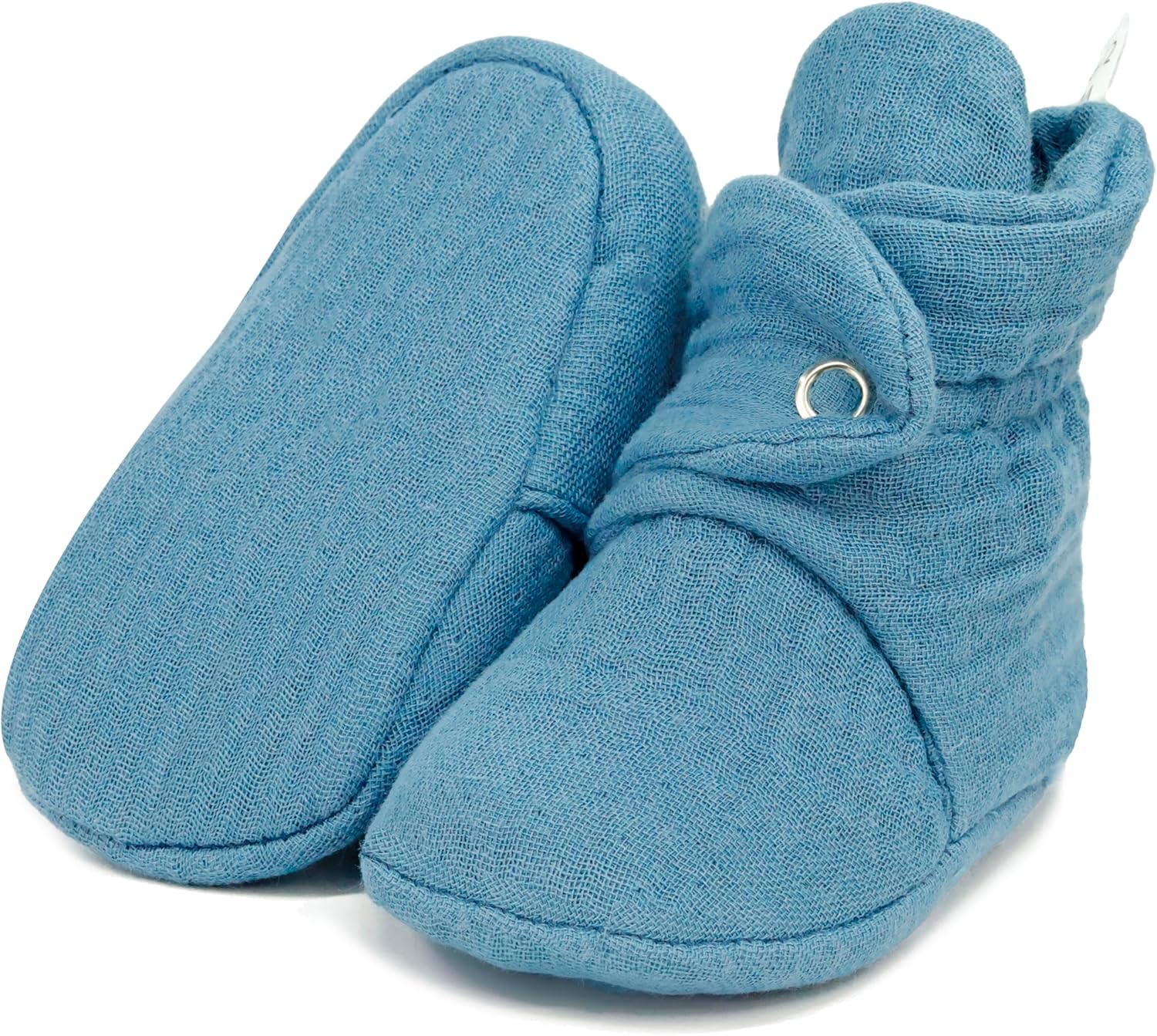 Organic Cotton Fleece Infant Booties Newborn Booties Cotton Baby