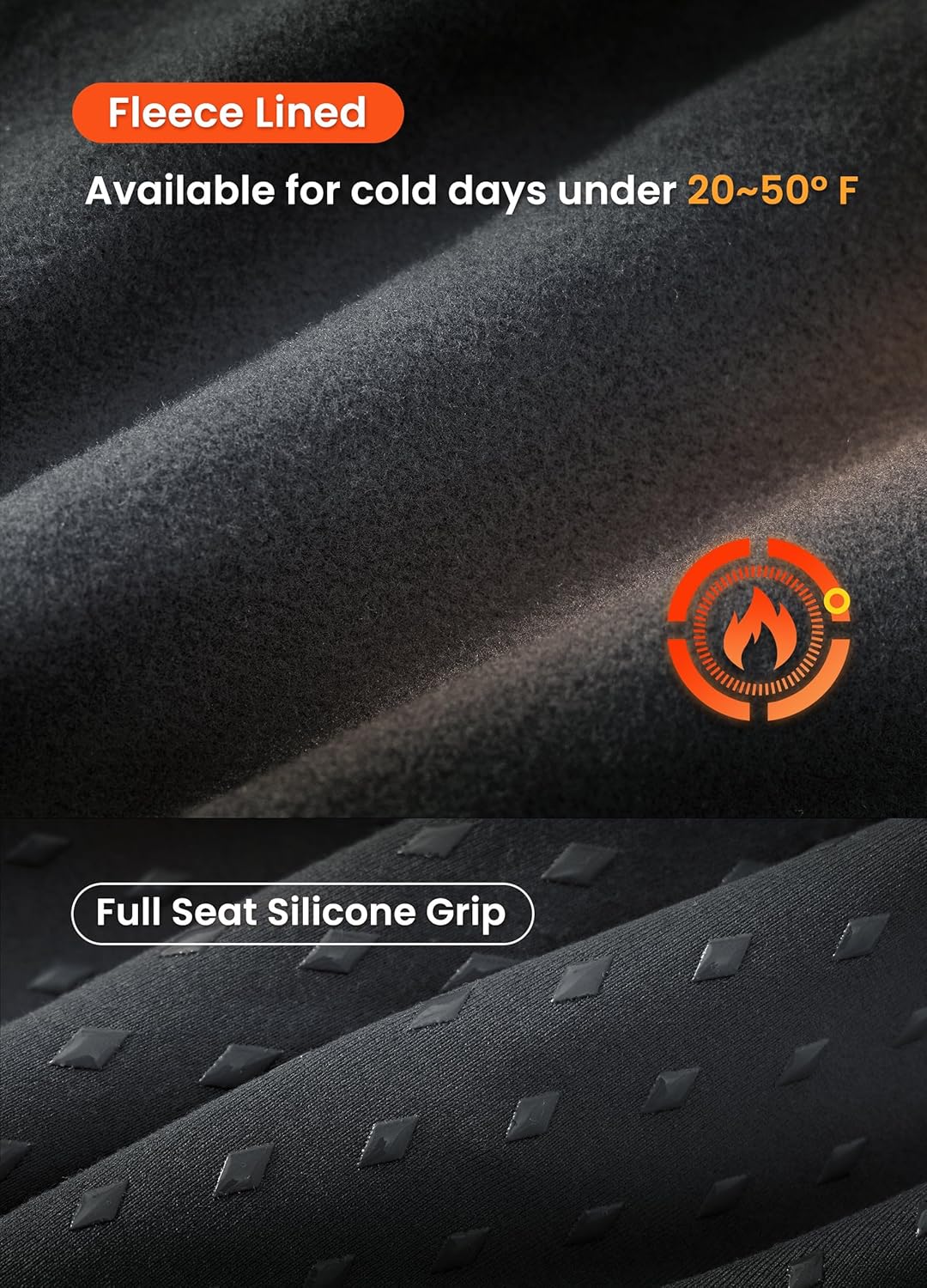 Willit Girls Fleece Horse Riding Pants Equestrian Breeches Kids Winter Riding Tights Thermal Schooling Tights - Image 3