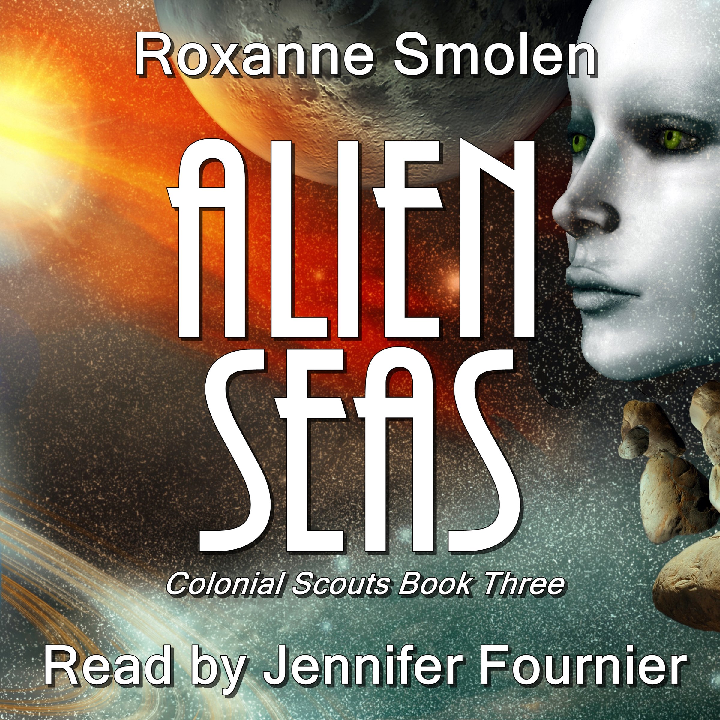 Cover art for Alien Seas