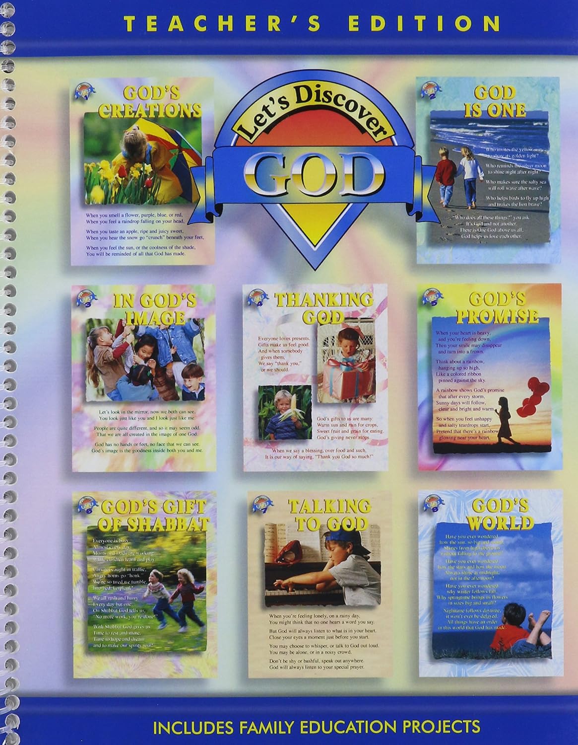 Let's Discover God Teacher's Edition Behrman House 9780874416589