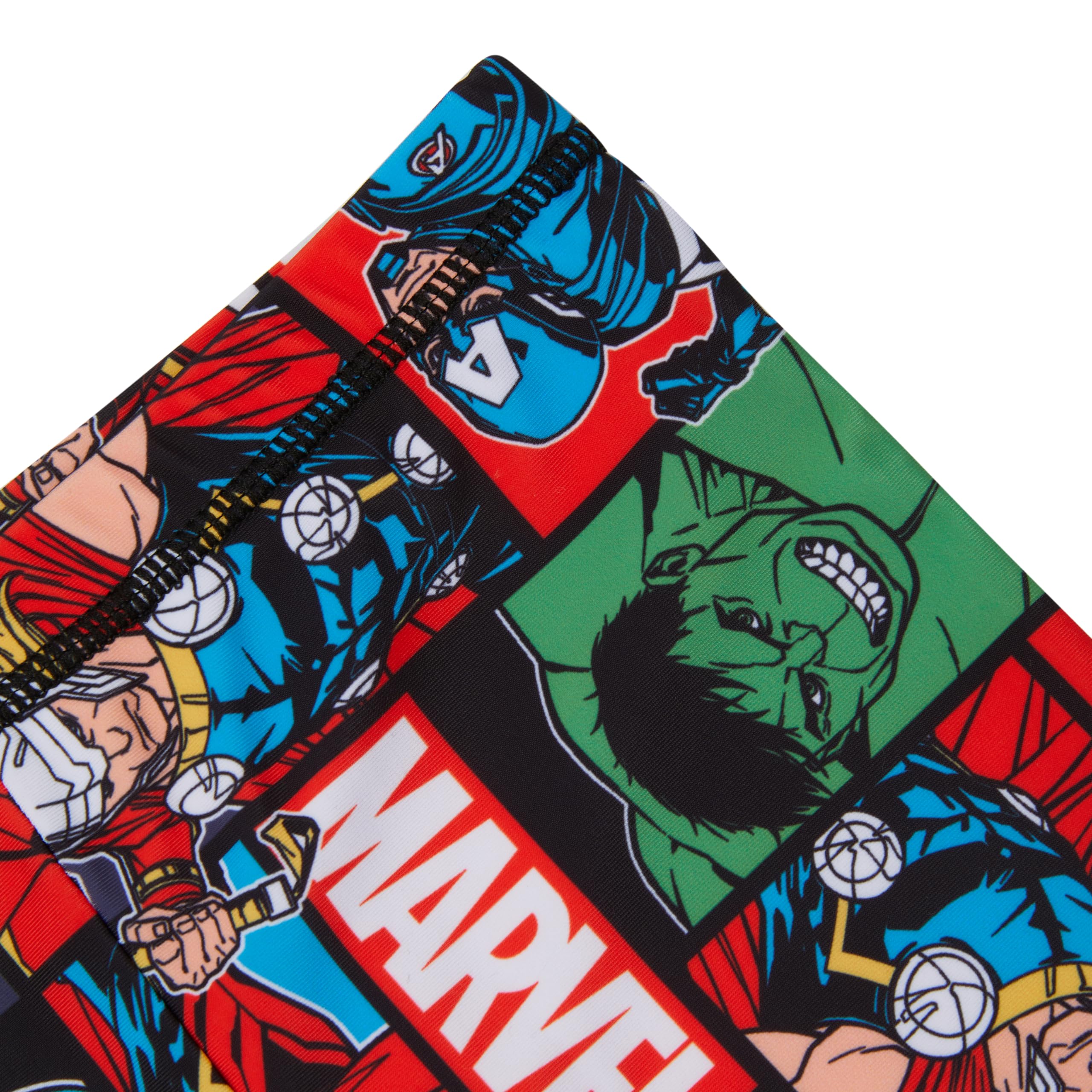 Garçons Avengers Maillot de Bain Deux Pièces - Hulk, Iron Man, Captain America, Thor