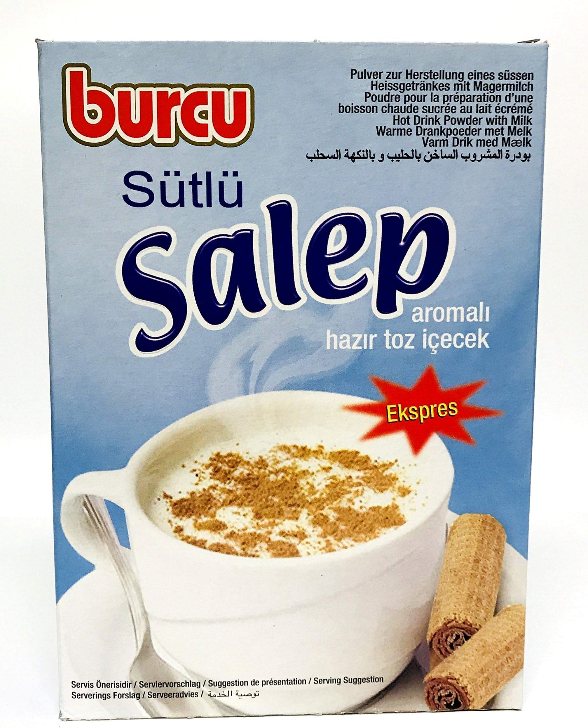 Salep- hot Drink Powder with Milk- sahlap- sahlep- 130g