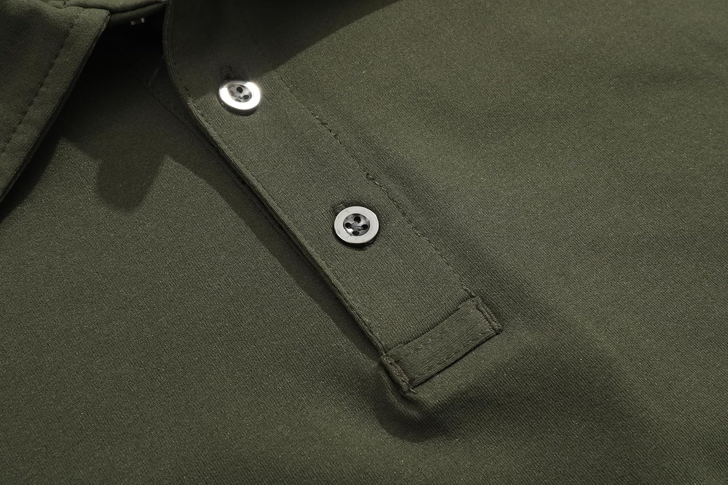 Men's Active Polo Shirt Lightweight Short Sleeve Athletic Golf Polos Daily Stylish Collared Shirts - Image 6