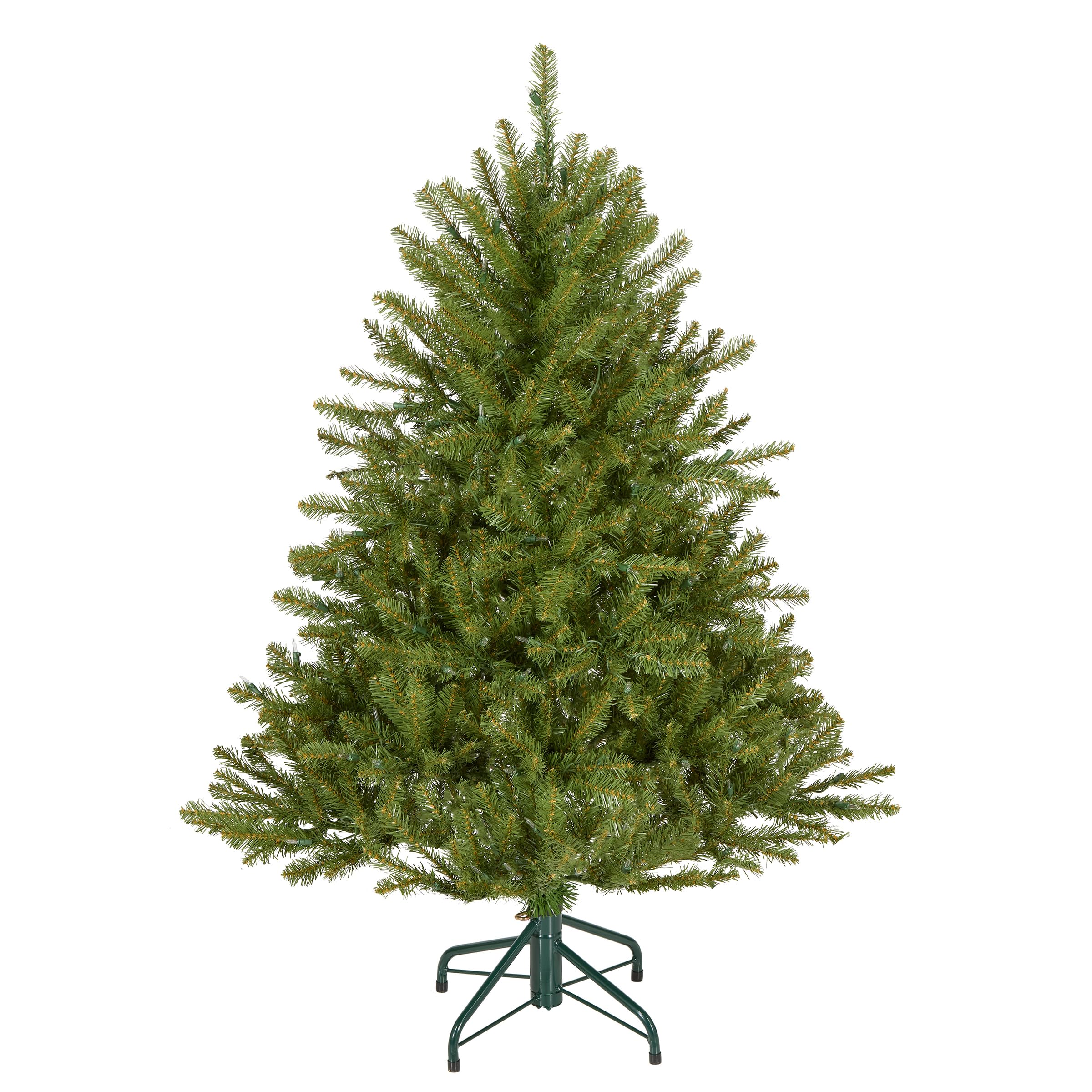 National Tree Company 4ft Pre-Lit Dunhill Fir Mini Christmas Tree
