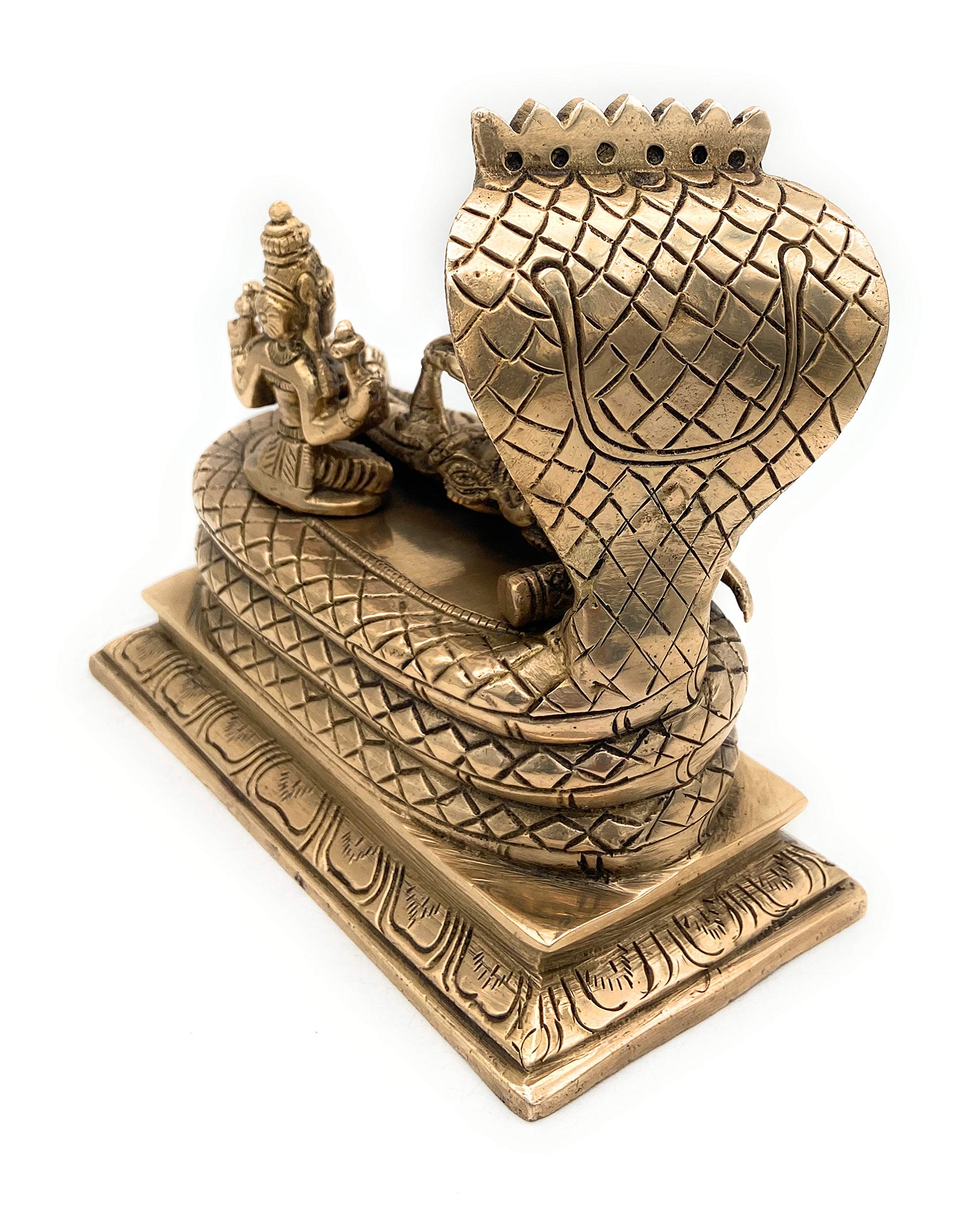 Buy Bhunes Brass Vishnu Idol Lord Vishnu Vishnu Idol Brass