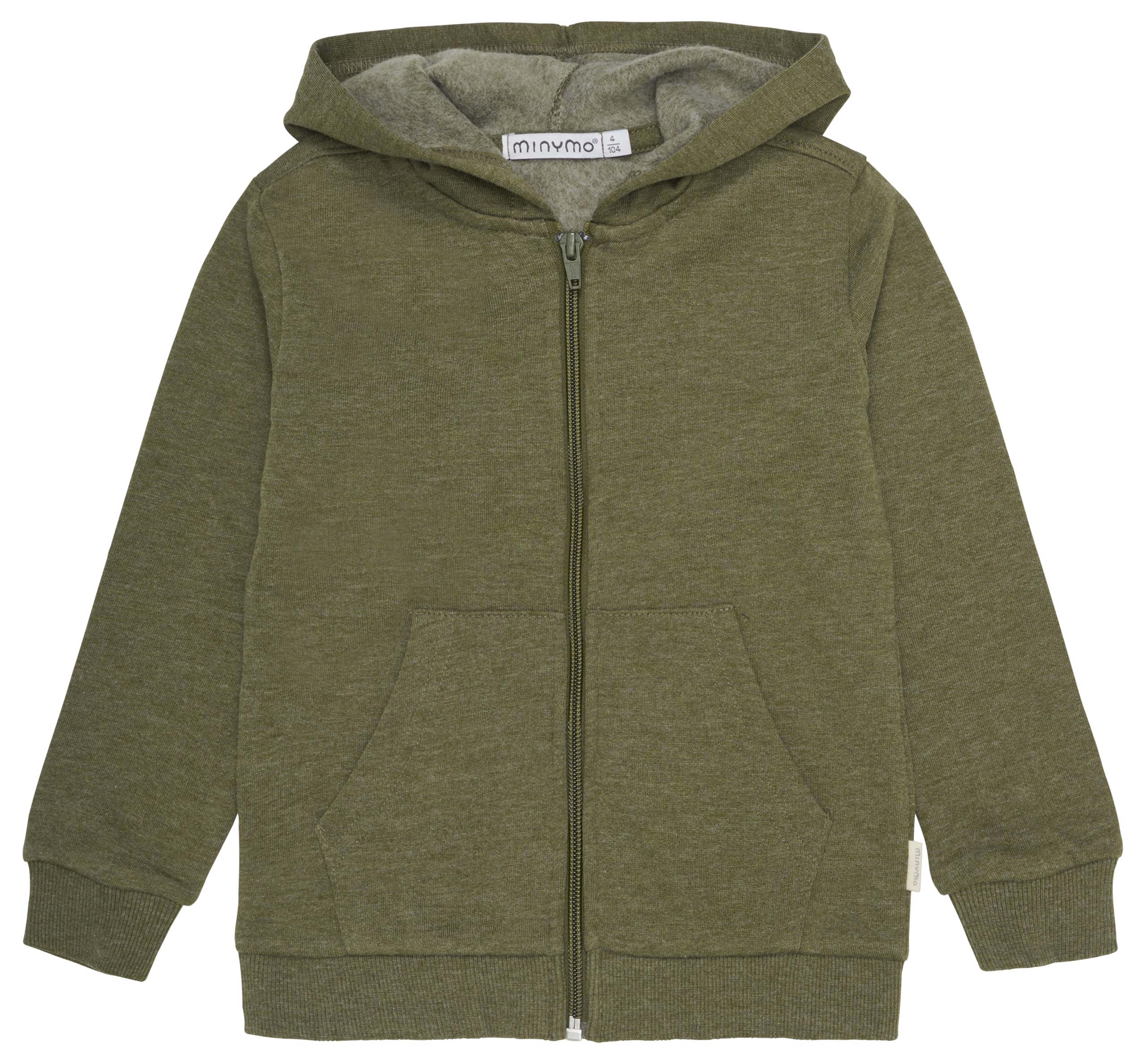MINYMO Unisex Kinder Sweat Jacket W. Hood (2-Pack) Sweat Jacket w. Hood (2-Pack) (2er Pack)