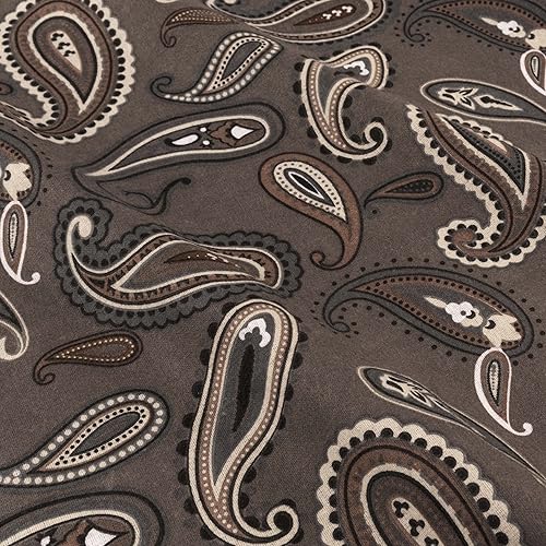 Miniatura 9 de BNM - Juego de sábanas de franela de algodón con patrón de cachemira, 4 piezas, incluye 1 sábana bajera de bolsillo profundo, 1 sábana encimera, 2