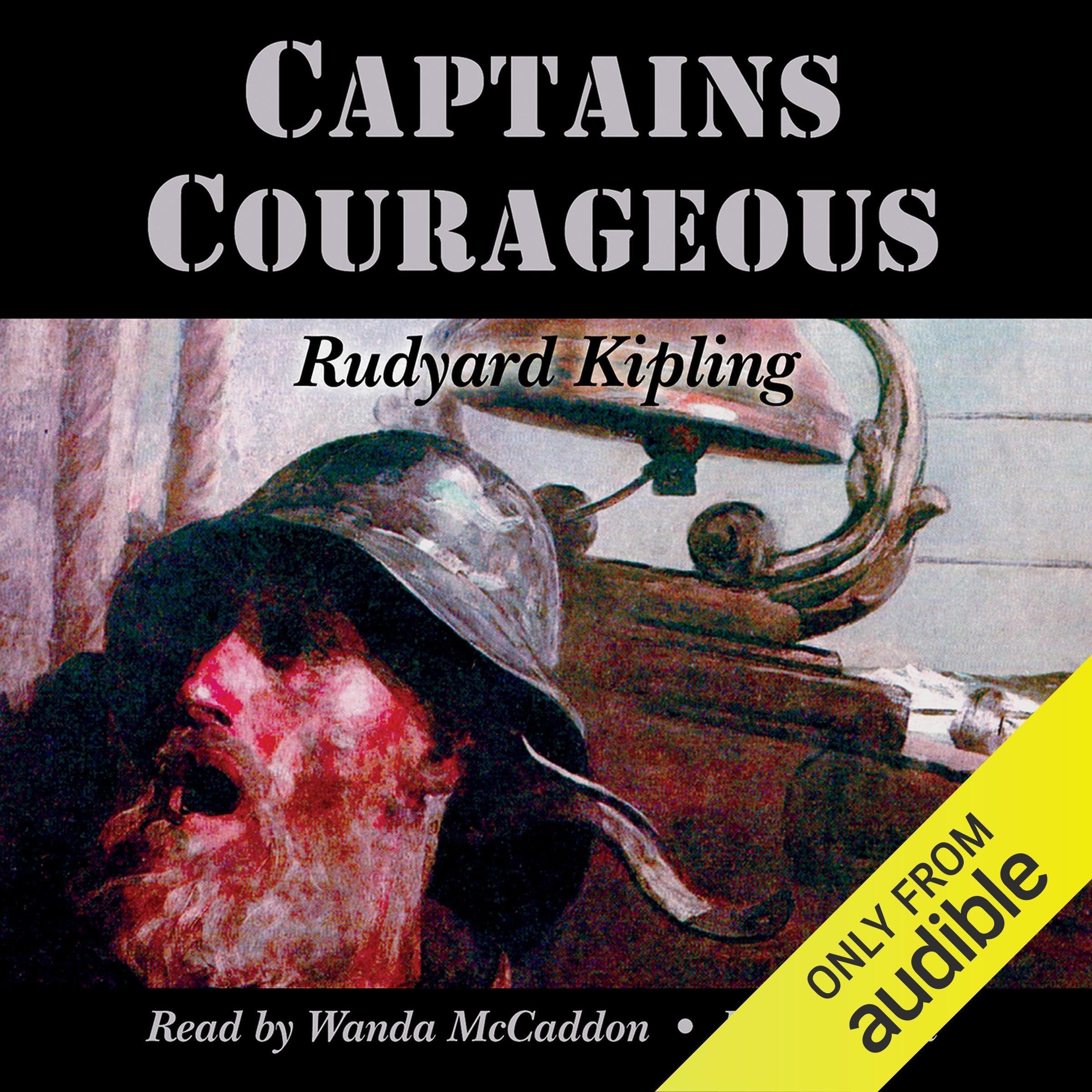 Cover art for Captains Courageous