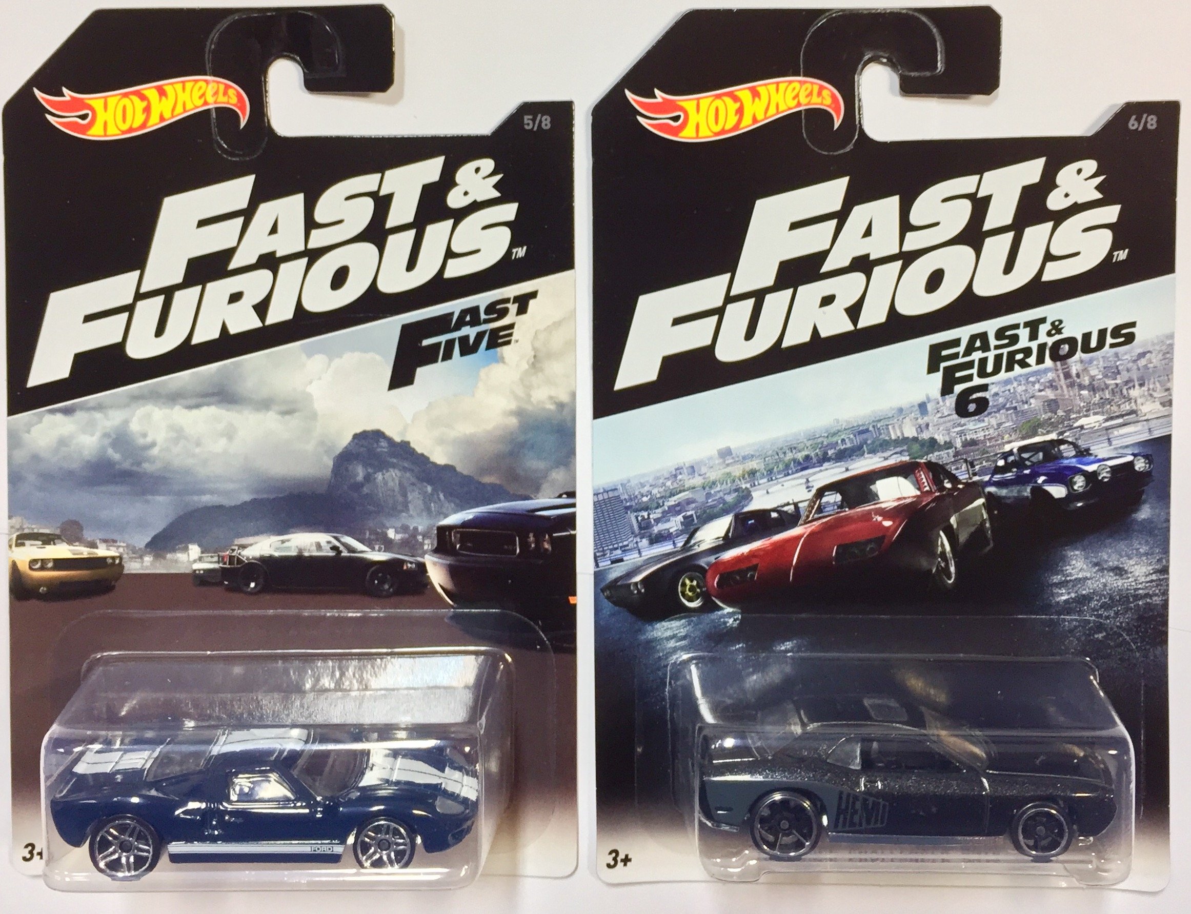 Hot Wheels Fast and Furious Set of 8 2016 Exclusive 1:64 : Amazon