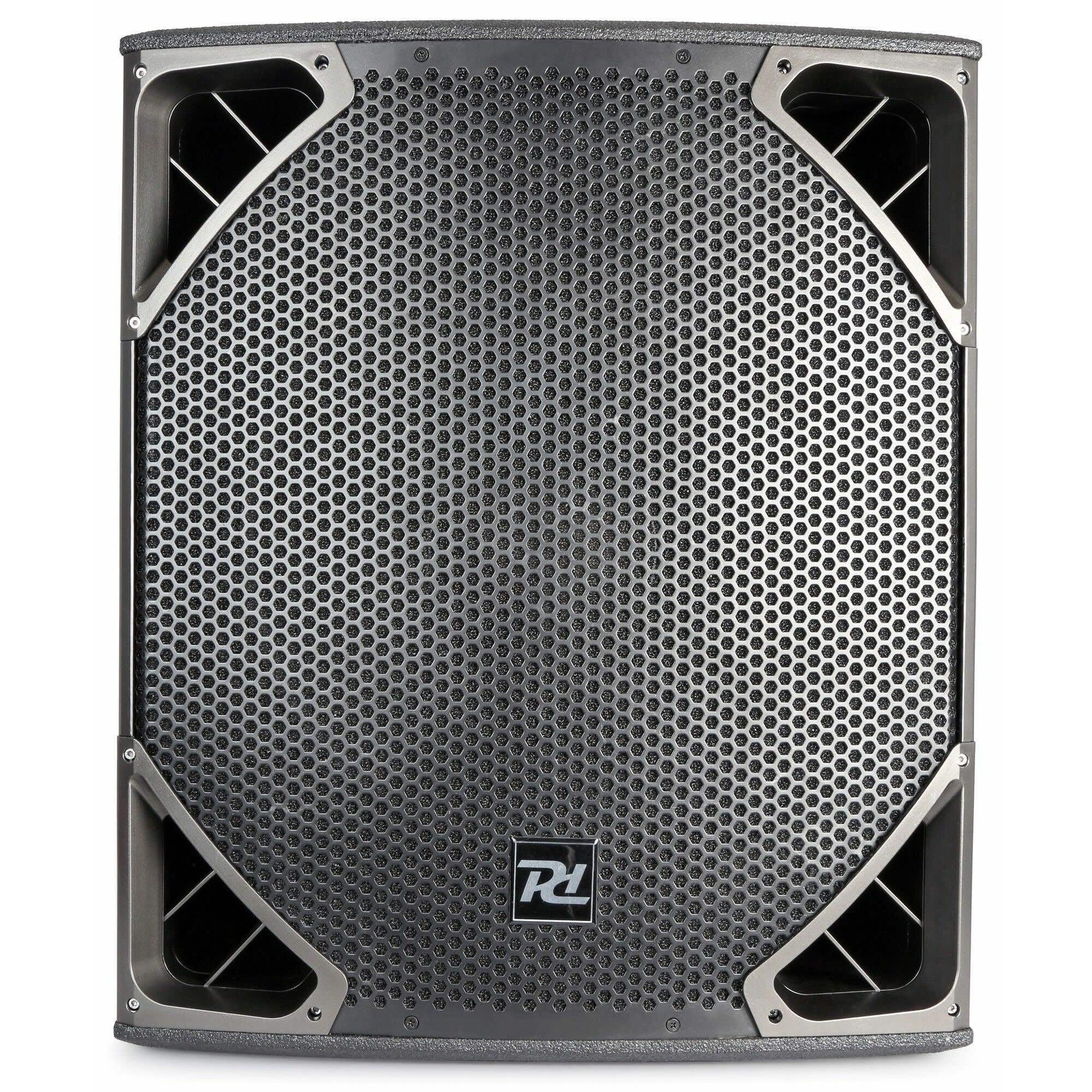 Power Dynamics PD618SA Caisson de Basse 18 Professionnel - Subwoofer Actif Puissant 1400 Watts Max, Structure Très Solide en Contreplaqué, Idéal pour Concert et Grands Évènements