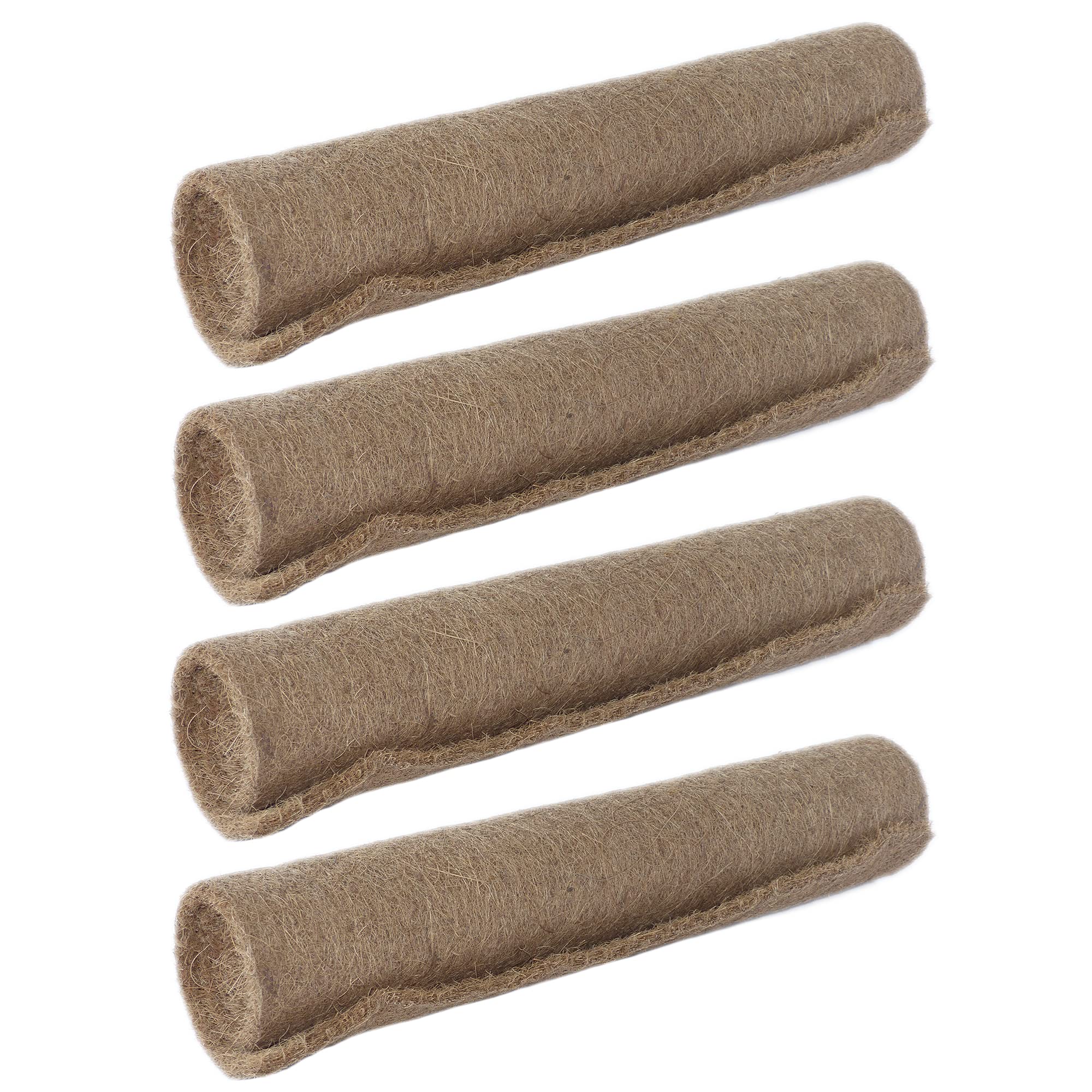 Novatool 4 esteras de cultivo para protección contra heladas, 150 x 50 cm, alfombra de fibra de coco, alfombra para roedores, alfombrilla térmica de tejido de coco, protección invernal, palmeras,