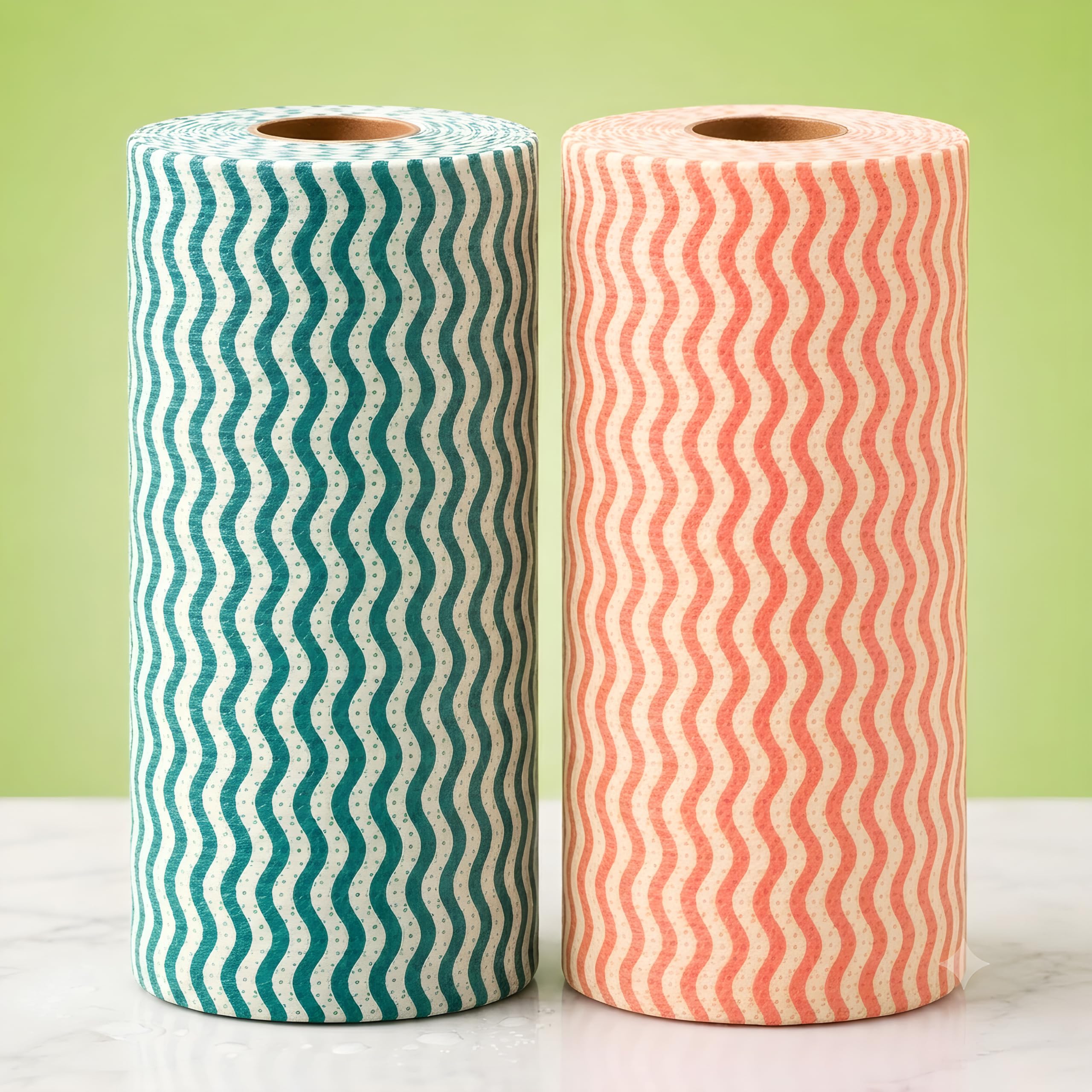 Non Woven Reusable & Washable Kitchen Towel Roll | Ultra Absorbent, Antimicrobial & Anti Odour for Spotless Cleaning | Quick Dry Multi Purpose Tissues 160 Sheets(pack of 2)-image-8
