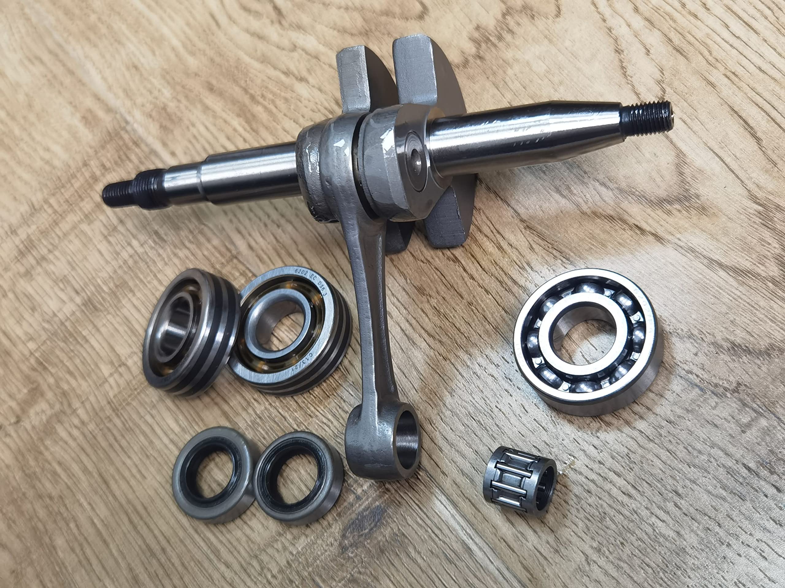 Kurbelwelle mit Lager & Wellendichtring Set für S-tihl TS410 TS420 Trennsäge Zubehör