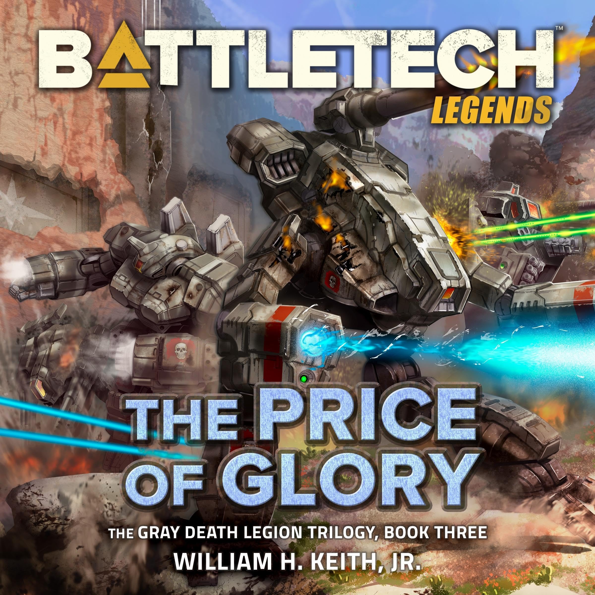 Cover art for BattleTech Legends: The Price of Glory: The Gray Death Legion Saga, Book 3