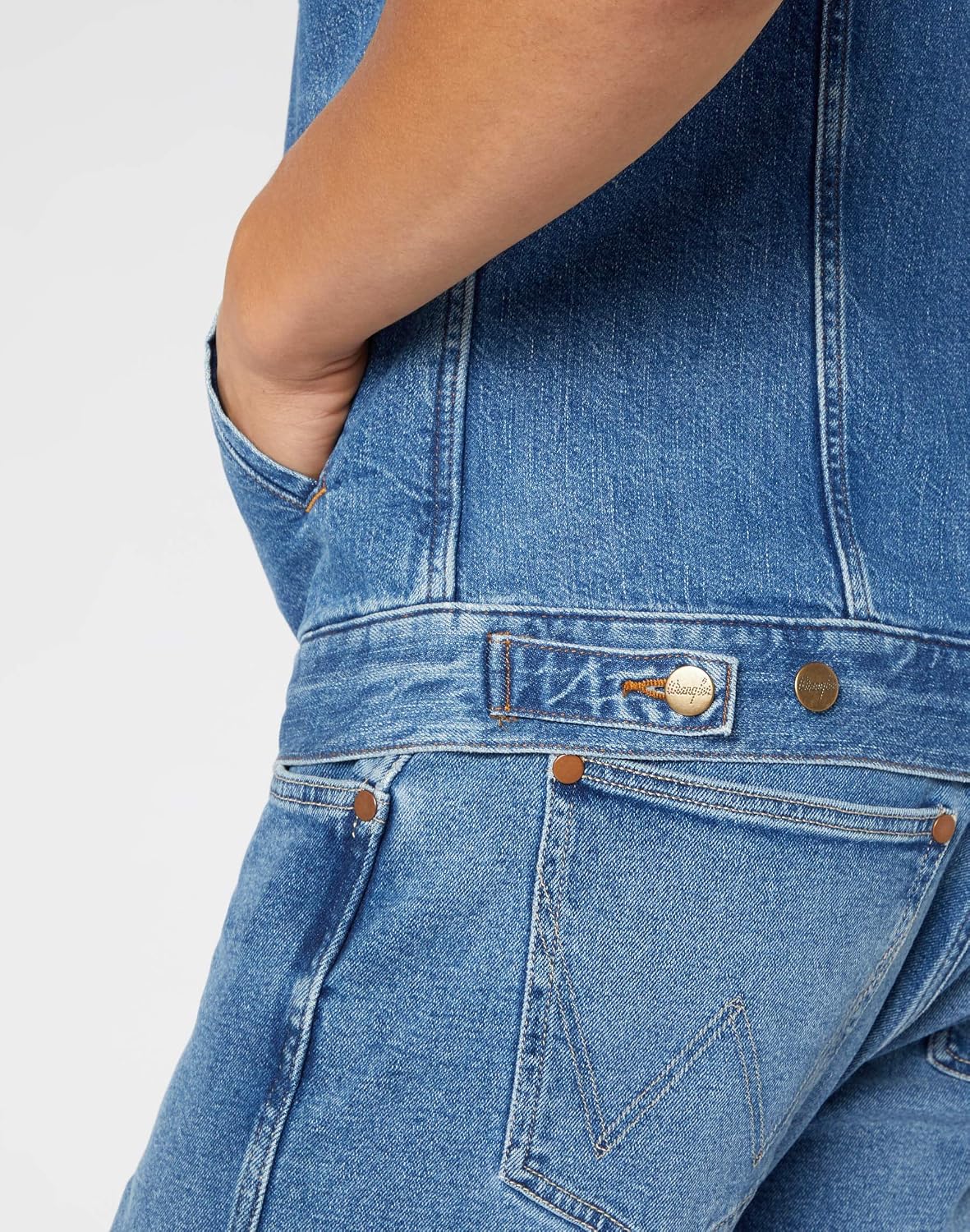 Wrangler Herr denim väst jeansjacka 