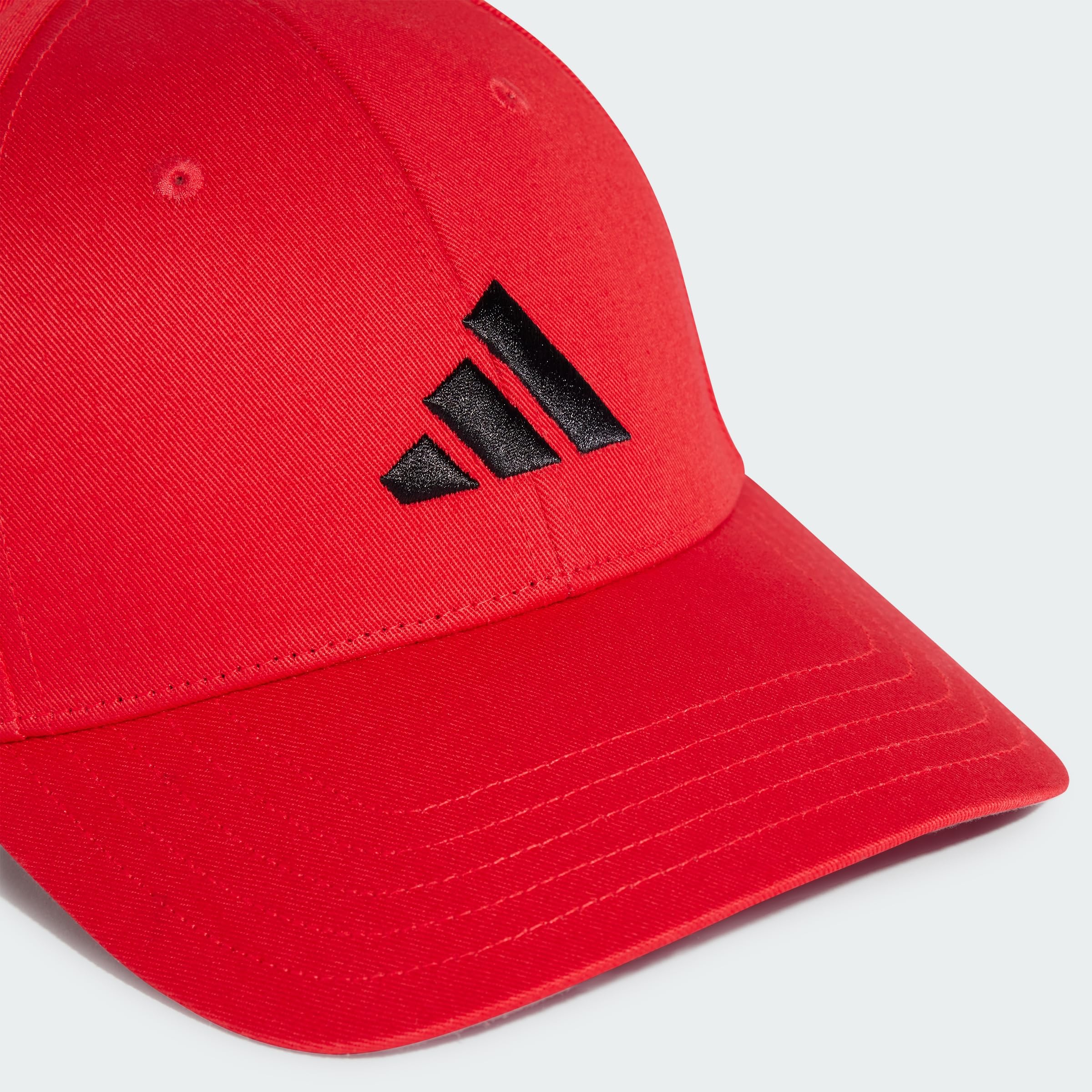 adidas Unisex Baseball Cap Cotton NEW Logo, Pure Ruby/Black, M Ansicht 4