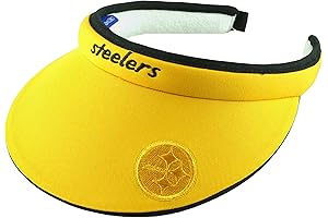 Pittsburgh Steelers Women's Tension Visor in Yellow