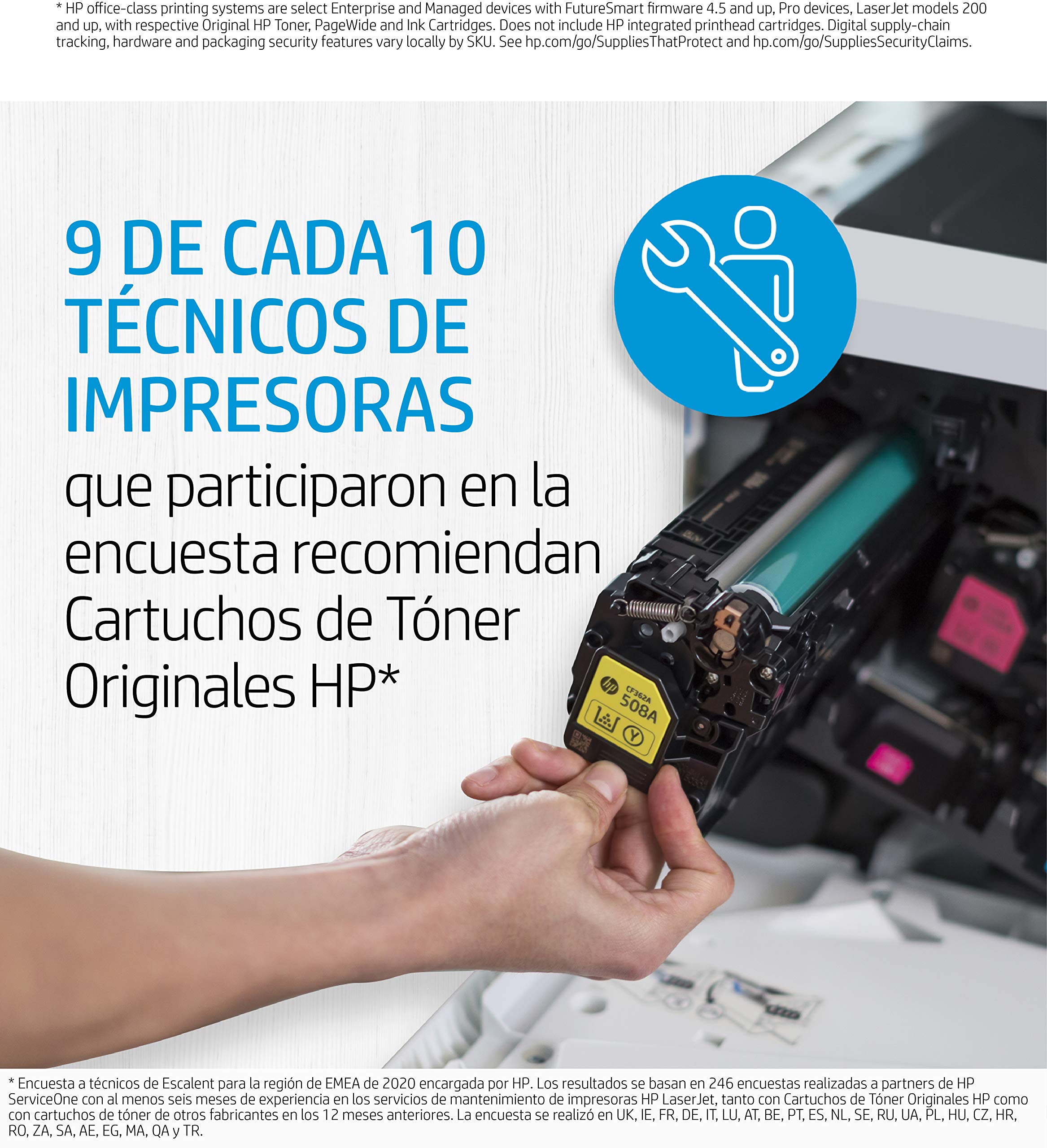 Kit de Mantenimiento HP LaserJet de 220V Original CF065A, de 225.000 páginas, para impresoras HP LaserJet Enterprise Serie 600 M601, 600 M602 y 600 M603