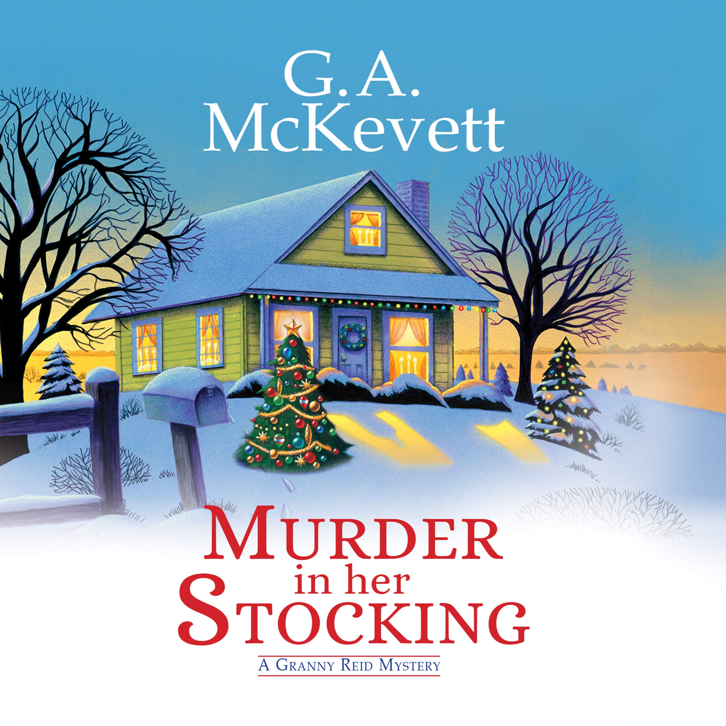 Cover art for Murder in Her Stocking