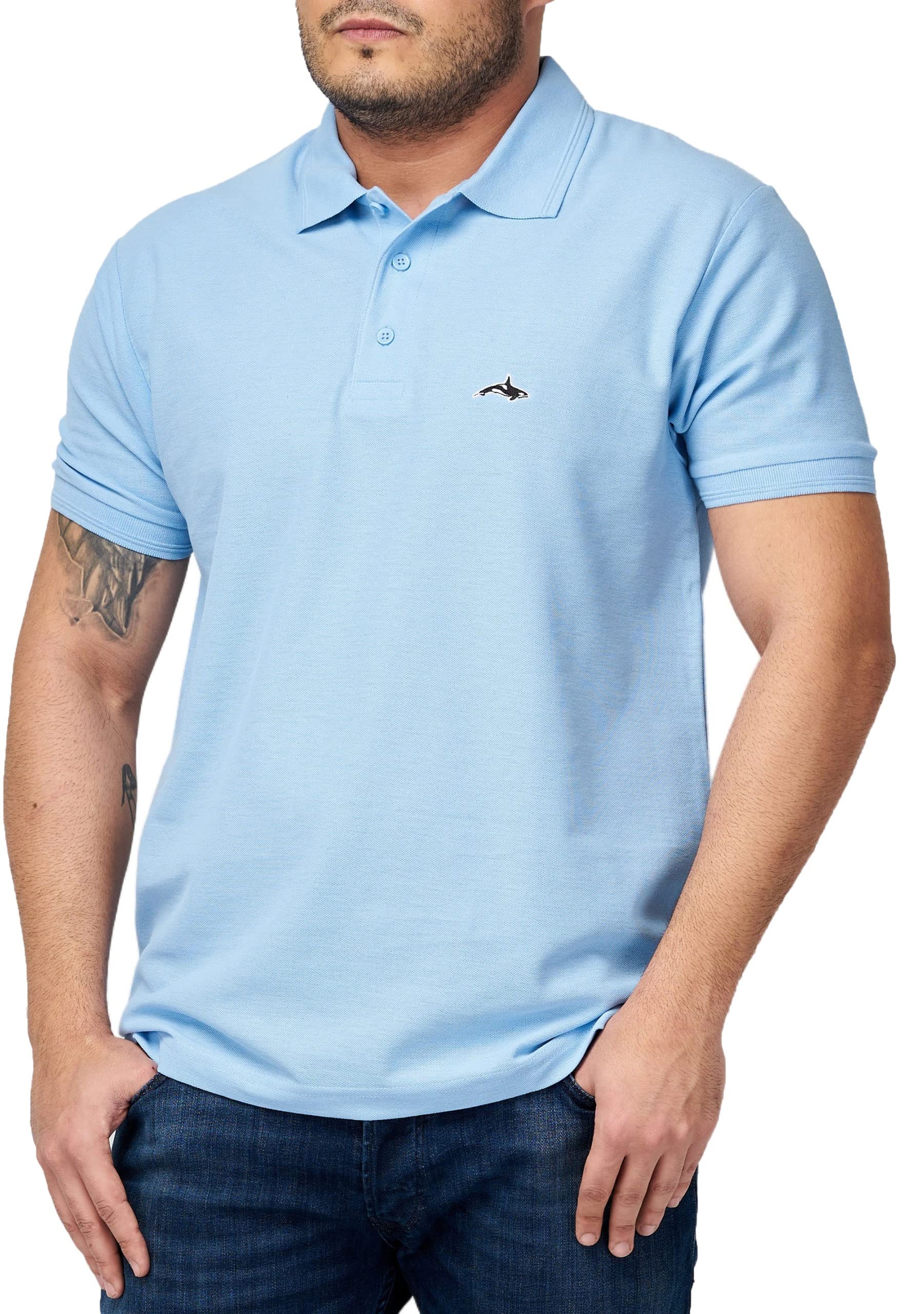 Killer Whale Polo para hombre adulto golf Reino Unido