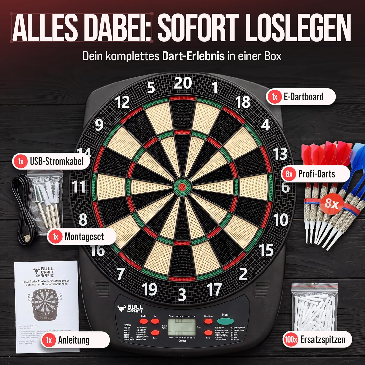 Montarea și instalarea țintei de darts