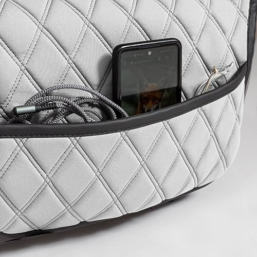 Miniatura 186 de FH Group Neosupreme - Cojines de asiento para automóvil, ajuste universal, cojín para asiento trasero de automóvil con respaldo de silicona Gris