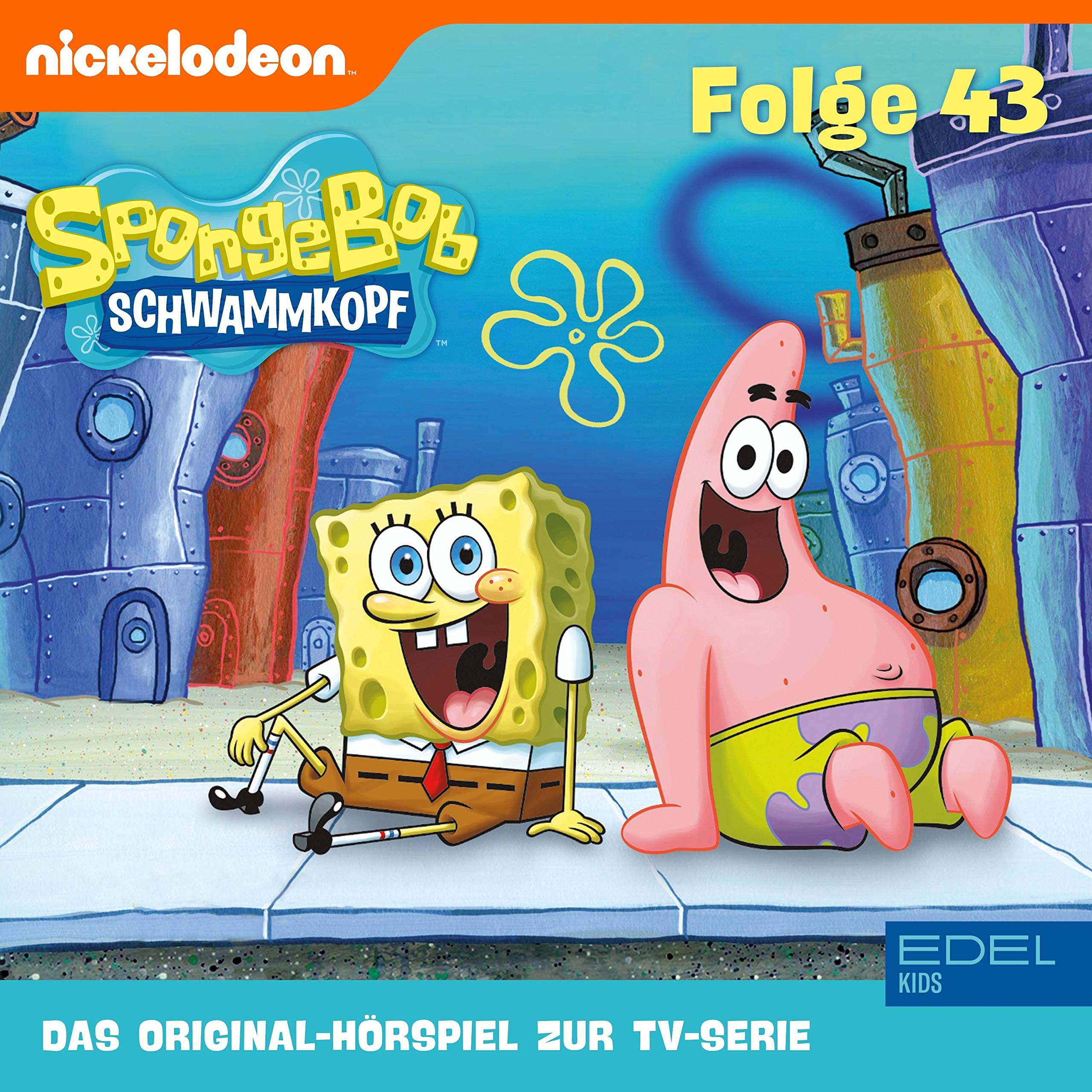 Cover art for SpongeBob Schwammkopf 43. Das Original-Hörspiel zur TV-Serie