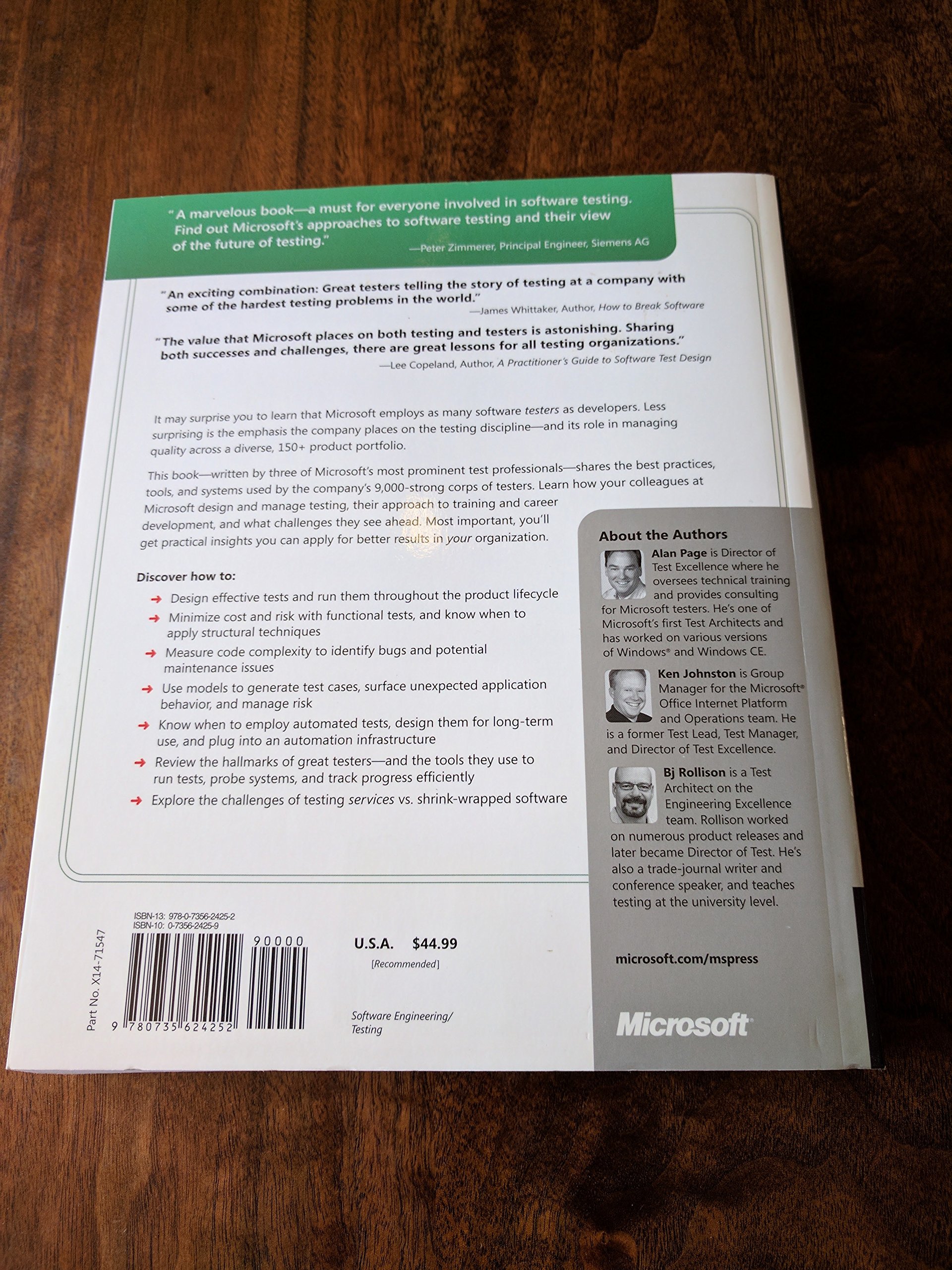 How We Test Software at Microsoft