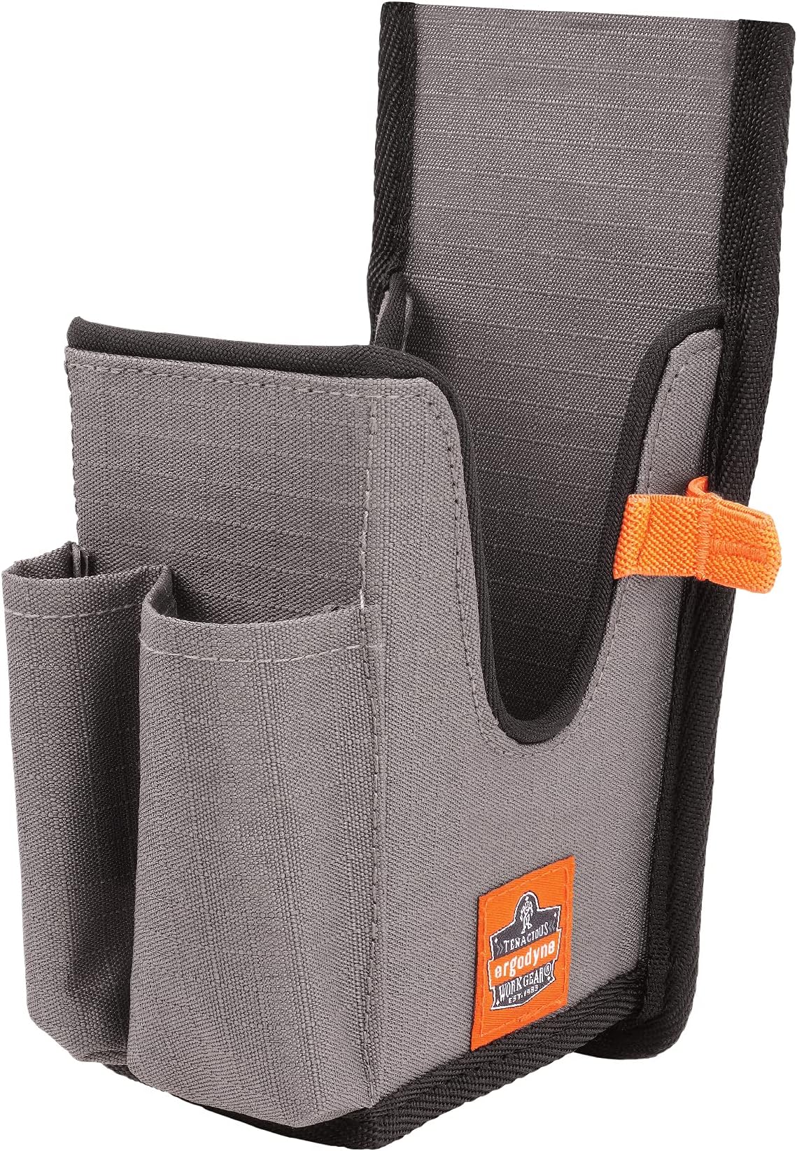 Squids 5540 Barcode Scanner Holster Bag Pistol Grip Mobile Computer Handheld Barcode Scanner Holder Belt Loop Attachment Grey Large