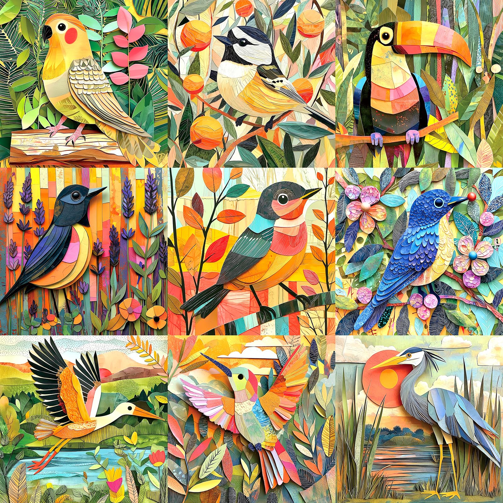 Amazon.com: Art Birds 500 Piece Puzzles for Adults, Funny Puzzle