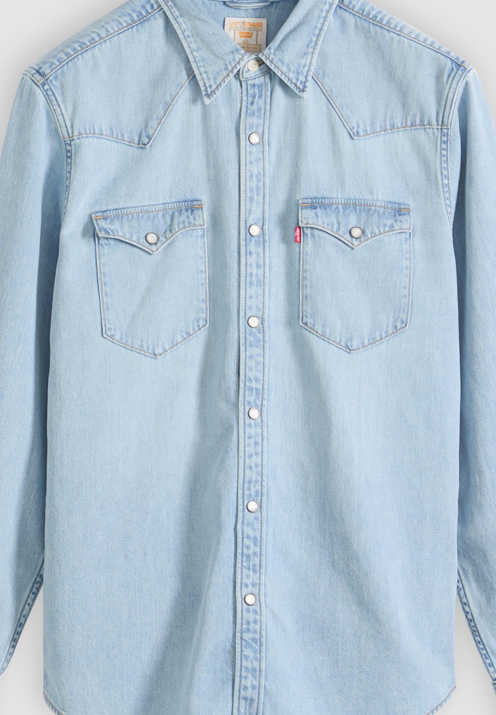 Levi's Barstow Western standardowa koszula zapinana na guziki, Solucell Worn-in, rozmiar XL męska