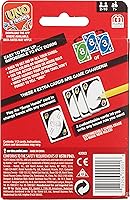 Vista 6 de Mattel Games UNO - Juego de cartas en lata de viaje y almacenamiento para niños, adultos y noches y fiestas familiares, baraja accesible