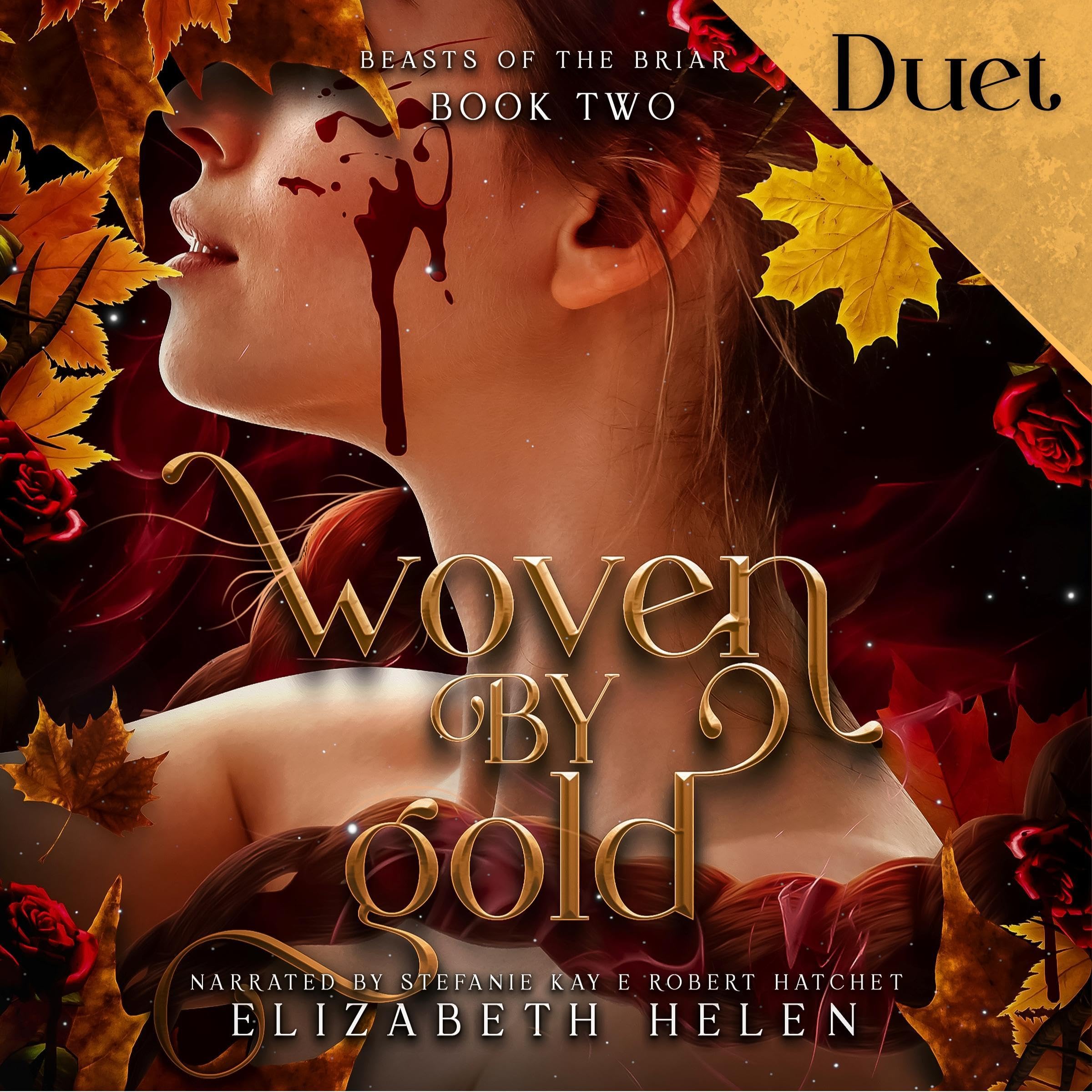Cover of Woven by Gold: Beasts of the Briar, Book 2