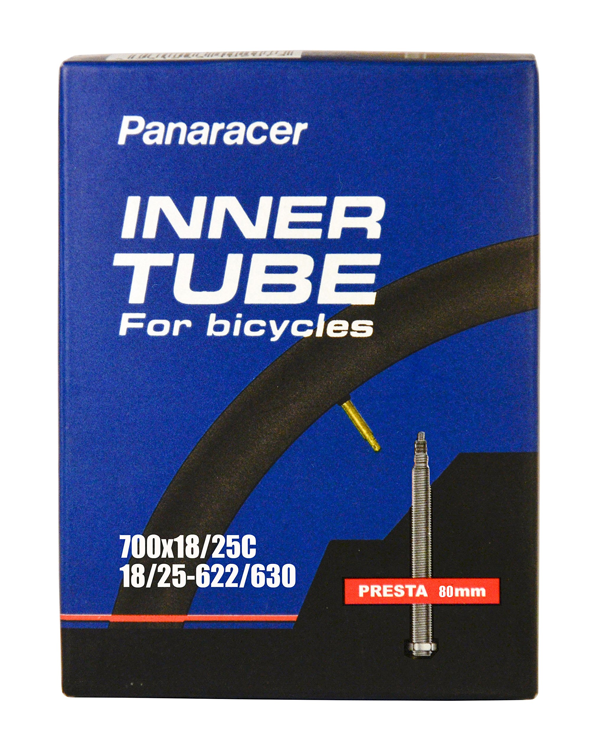 Panaracer Unisex's Premium 700c Inner Tube, Black, 18-25C