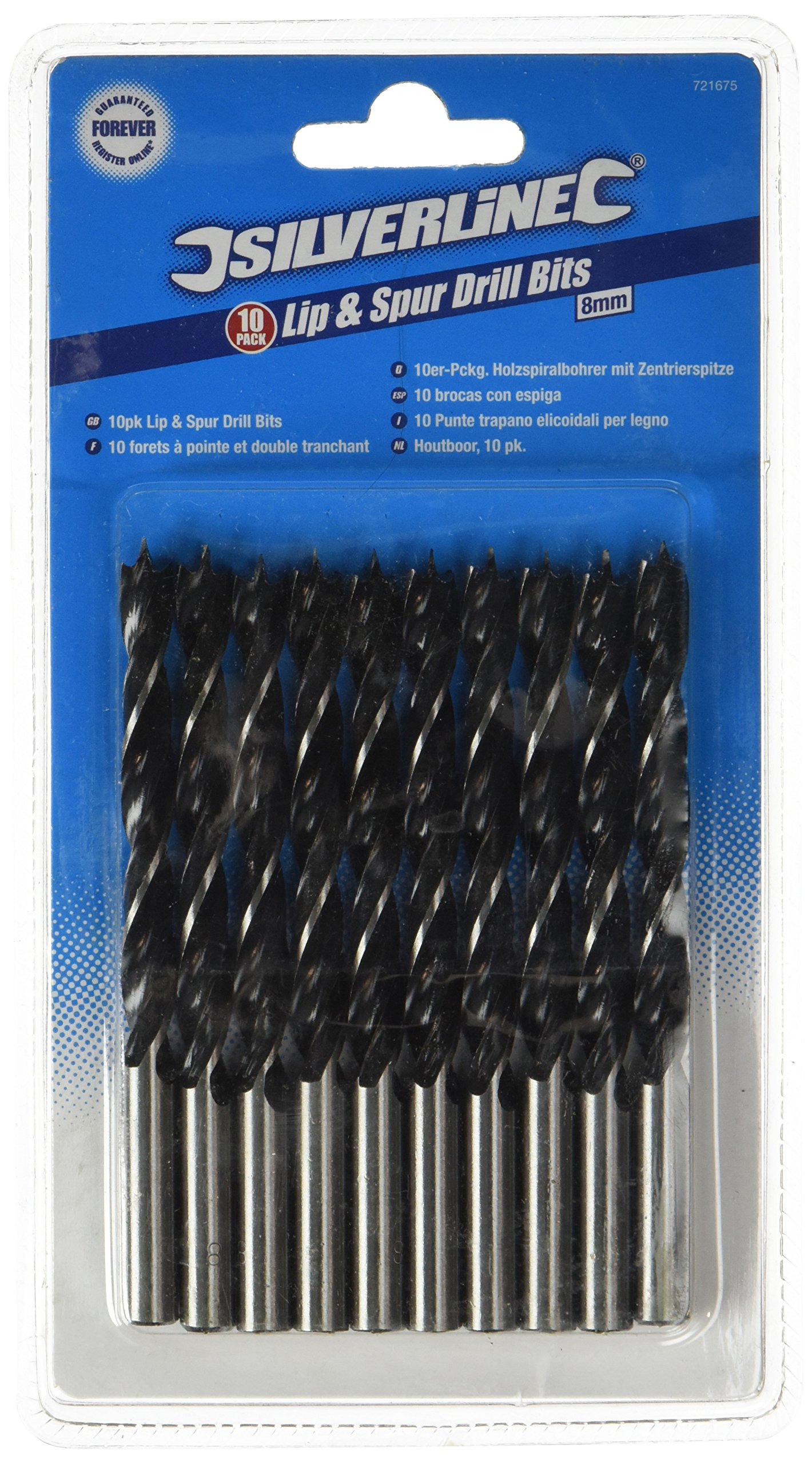 Silverline 721675 Punte Trapano Elicoidali Per Legno - 4