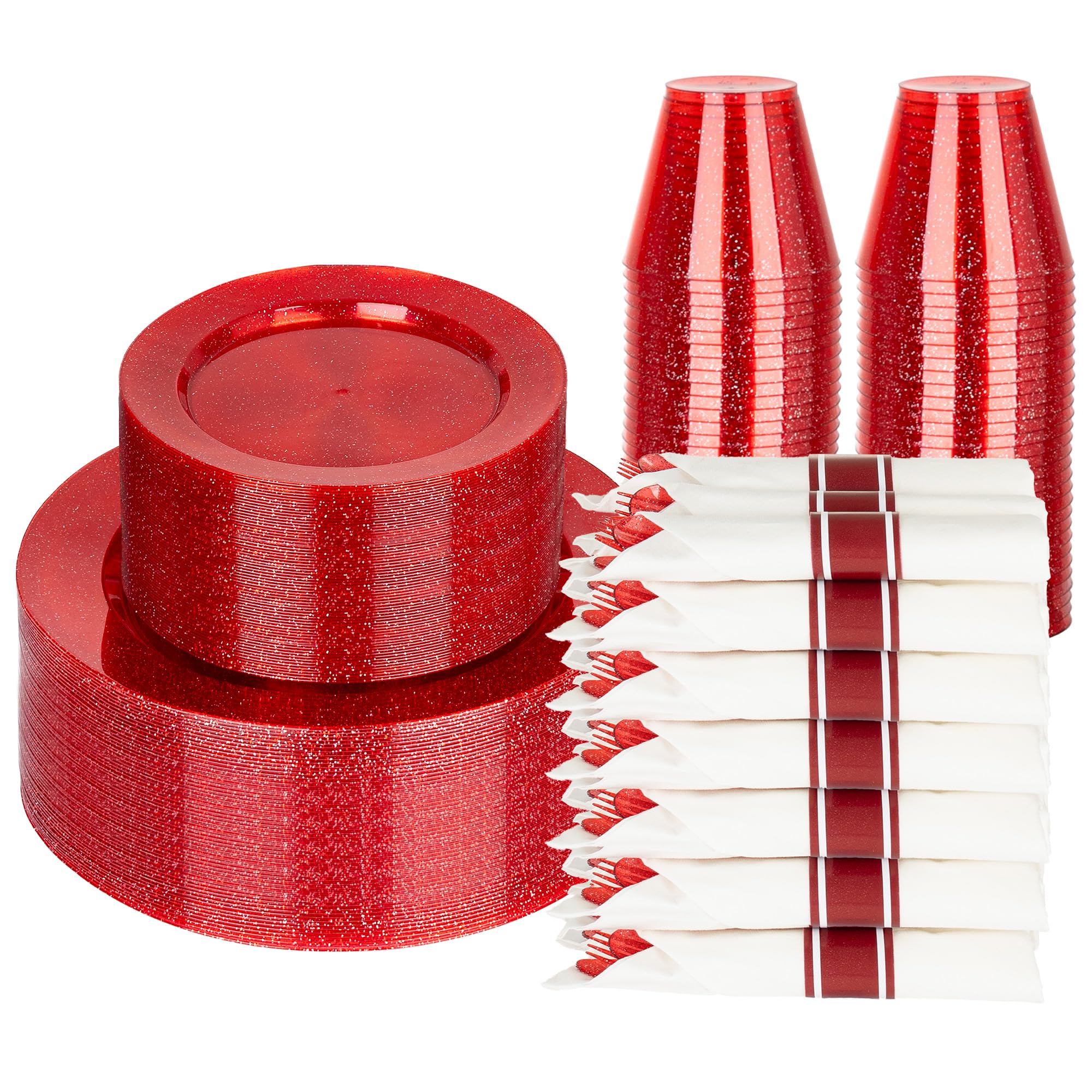 DaYammi Gold Dinnerware Set - 350 Piece -13
