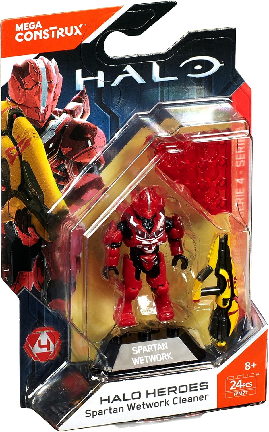 Mega Construx Halo Spartan Wetwork Cleaner Micro Action Figure