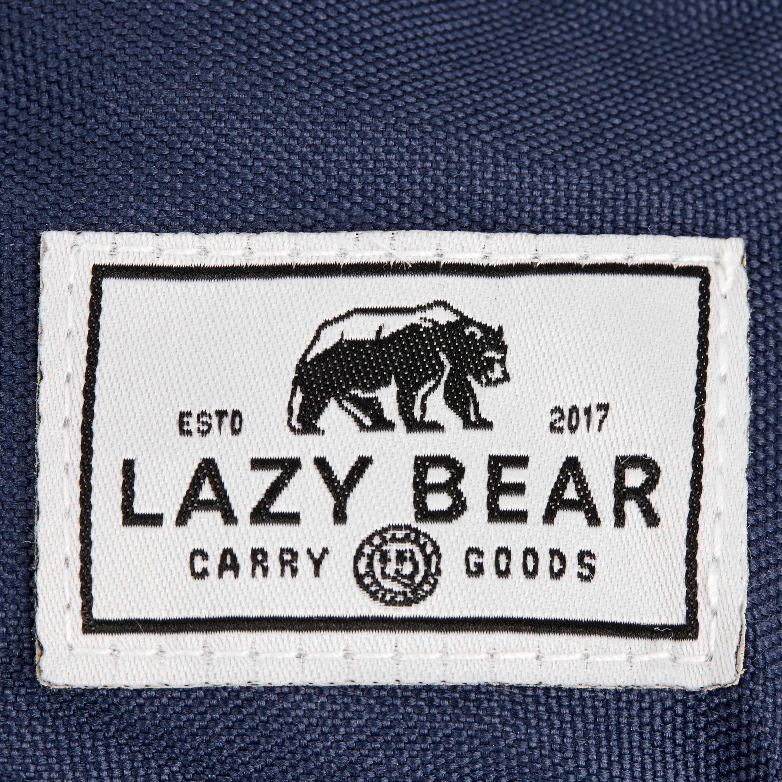 Lazy Bear by Trendhim - Bolsa para portátil para hombre, acolchada de poliéster, acabado de poliuretano y correa para el hombro, para dispositivos de 15,4", diseño danés