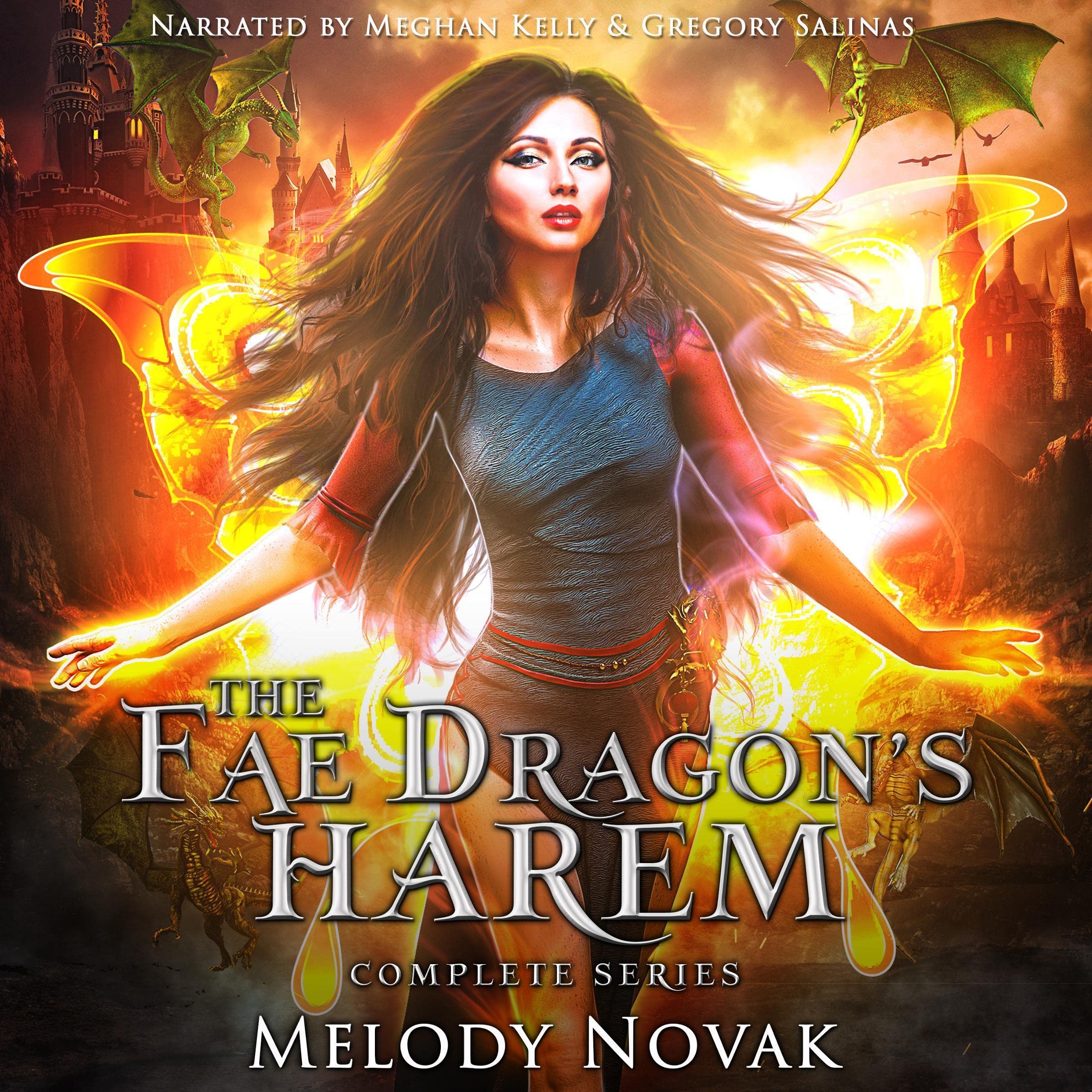 Cover art for The Fae Dragon’s Harem: A Complete Series