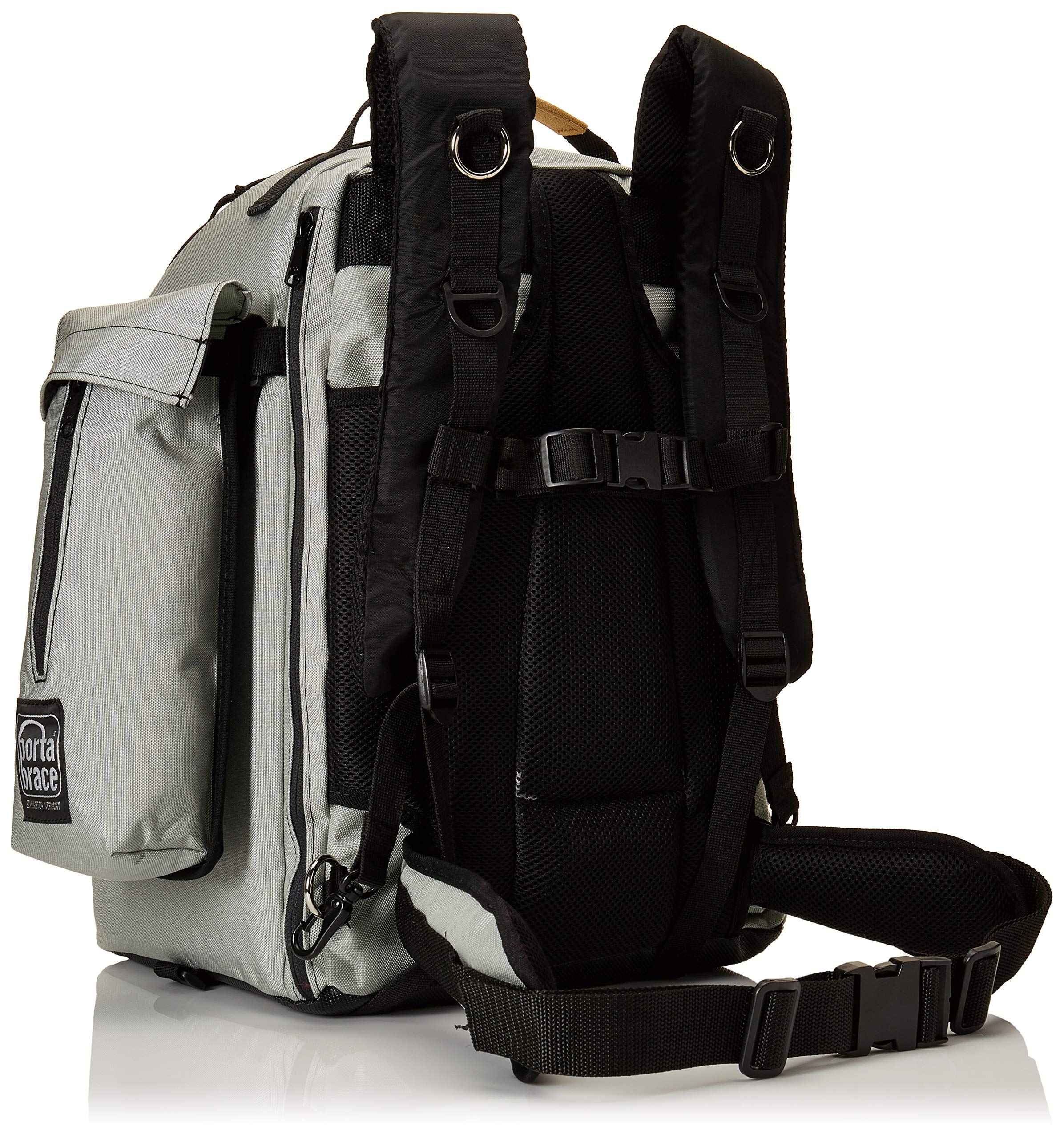 PortaBrace DJI Drone Backpack Back Pack Professional Video Equipment Case, Silver (BK-Phantom 4)