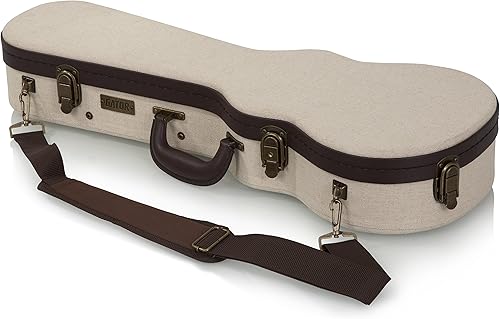 Miniatura 3 de Gator Journeyman Series Deluxe - Funda de madera para ukeleles de concierto (GW-JM UKE-CON)