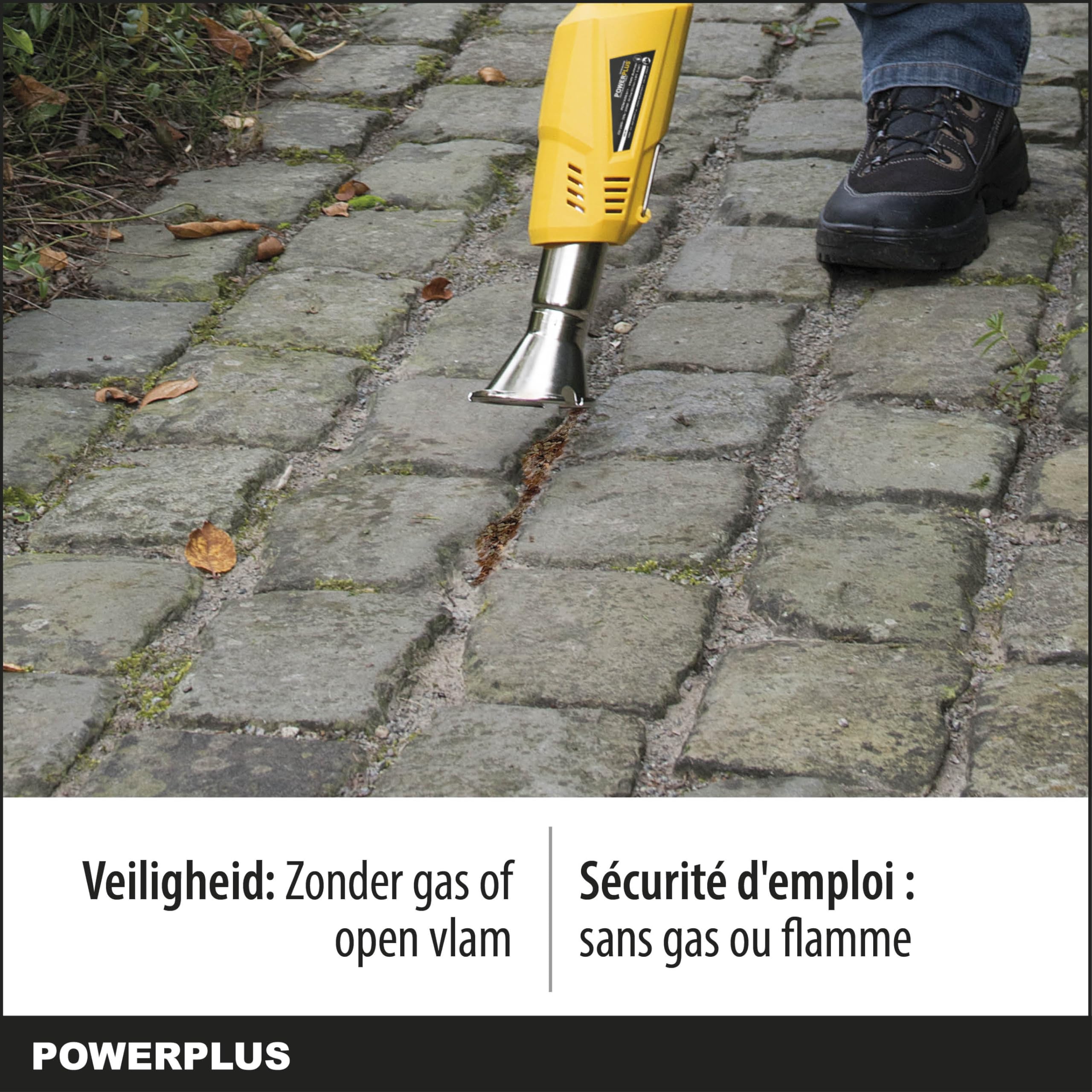 POWERPLUS POWXG6611 - Quemador de malezas 2000w
