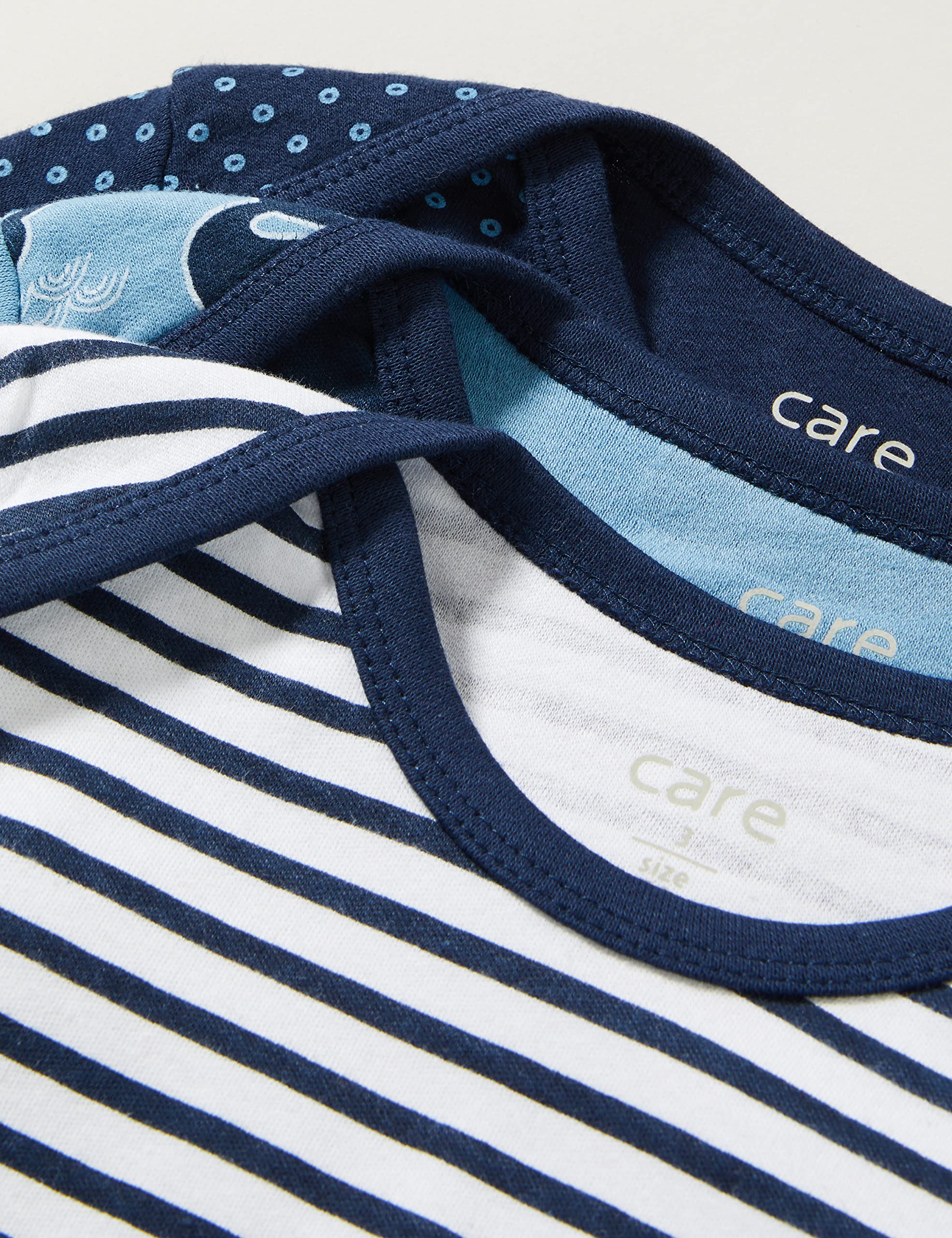 Care Hauts Bébé Manches Longues (Lot de 3 et 6)