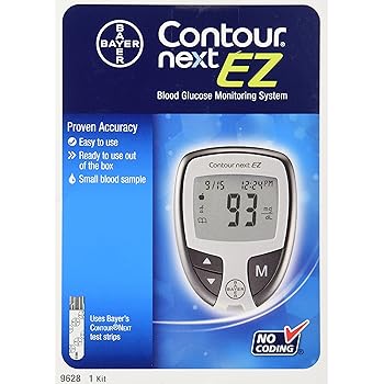 Amazon Com Bayer S Breeze 2 Blood Glucose Monitoring System Beauty