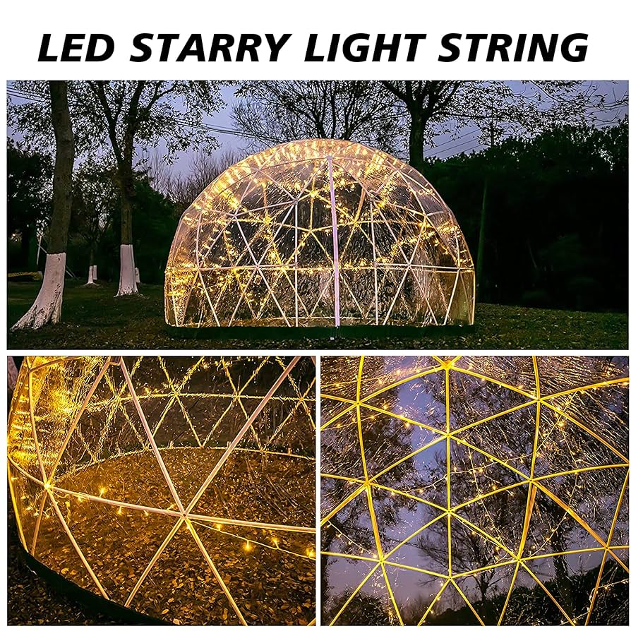 クリアドーム Amazon.co.jp: VZADGWA 12フィート 透明バブルテント スライド