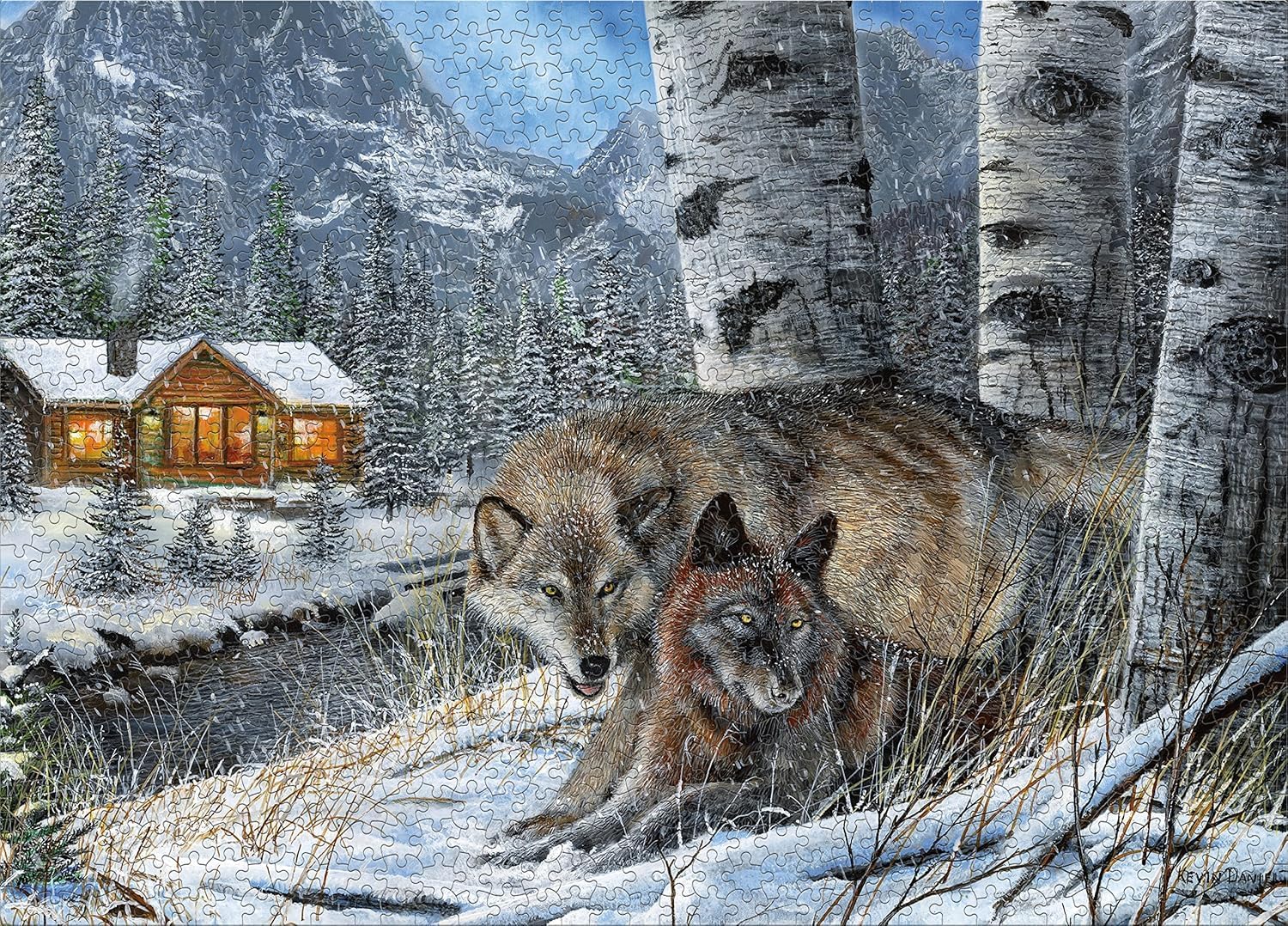 Ceaco - Wolves - KD Wolves - 1000 Piece Jigsaw Puzzle
