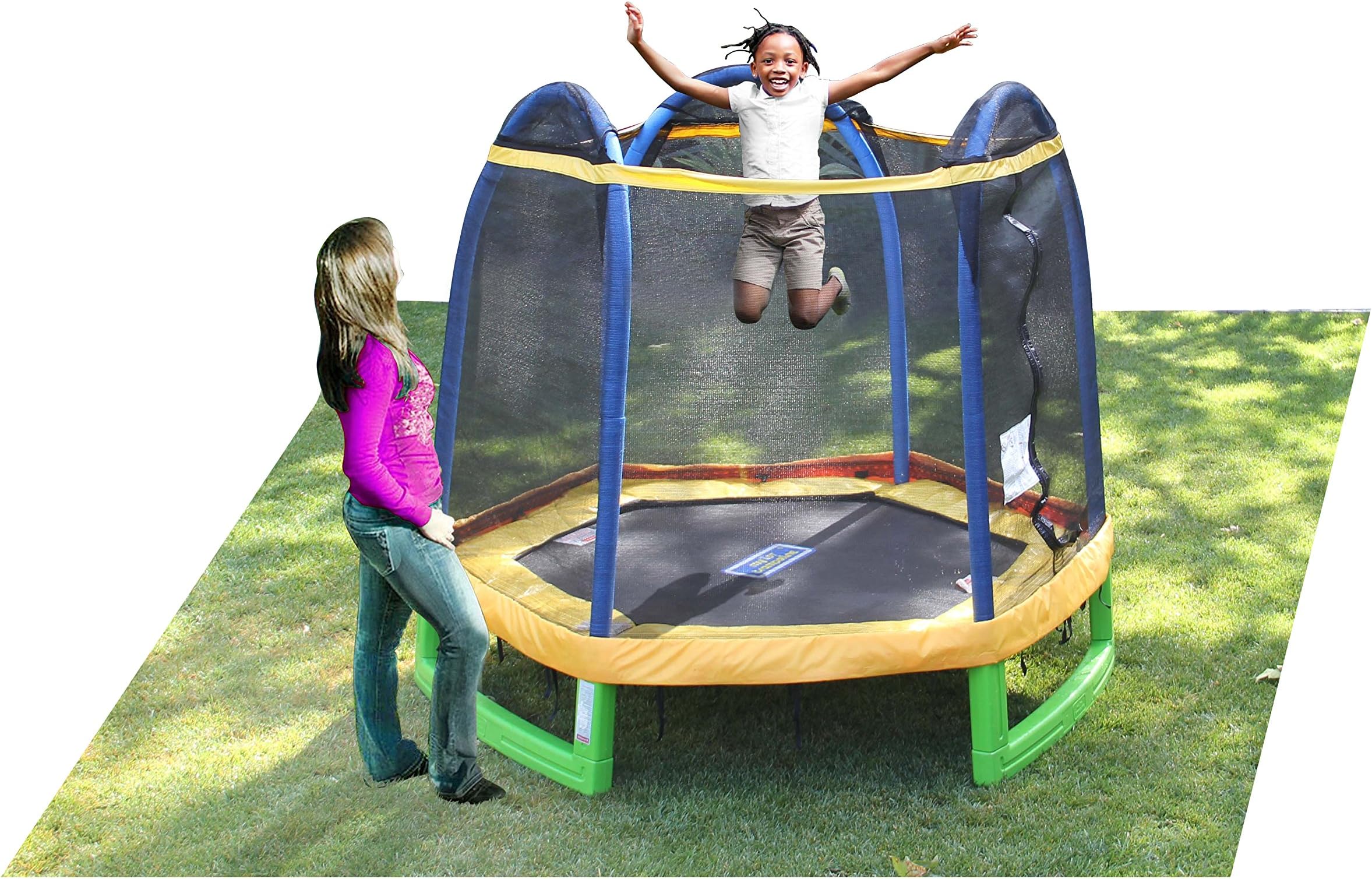 Bounce Pro 7ft Trampoline Combo