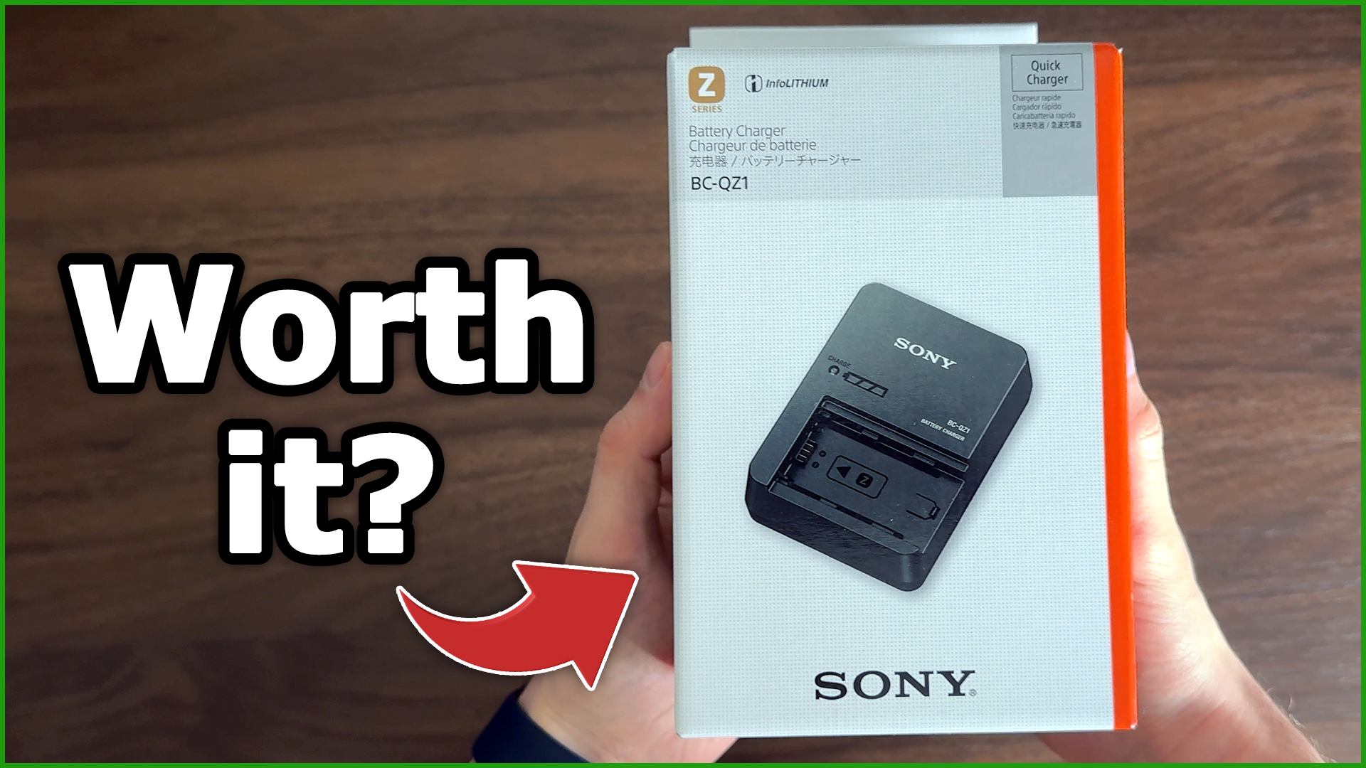 Watch Sony BC-QZ1 Fast Charger Review - Is It Worth It? on Amazon Live