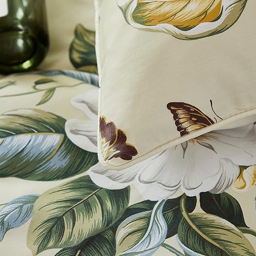 Vista 40 de SOFTTA - 1 funda nórdica + 2 fundas de almohada Paisley Modern Juego de cama 100% algodón egipcio Amanda Azul